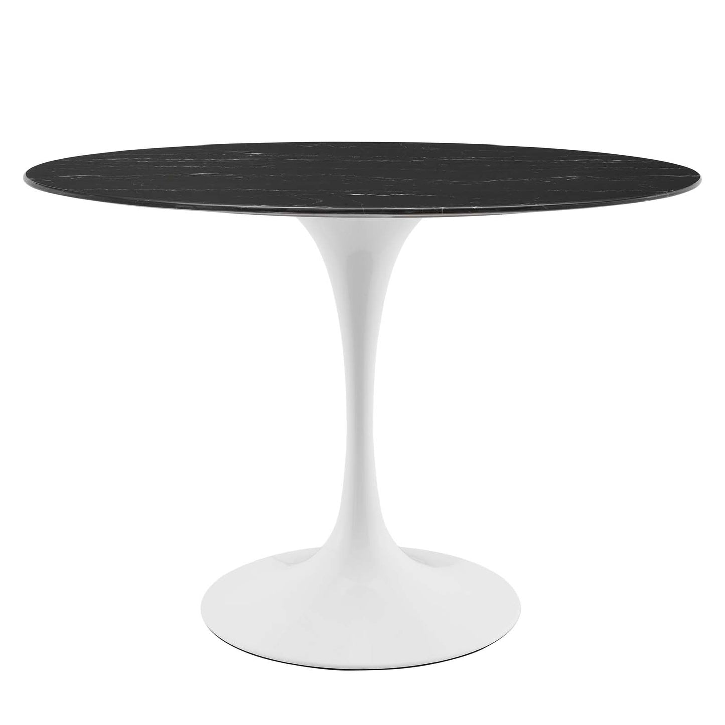 Modway Lippa 42" Oval Artificial Marble Dining Table - EEI-5169 | Dining Tables | Modishstore - 2