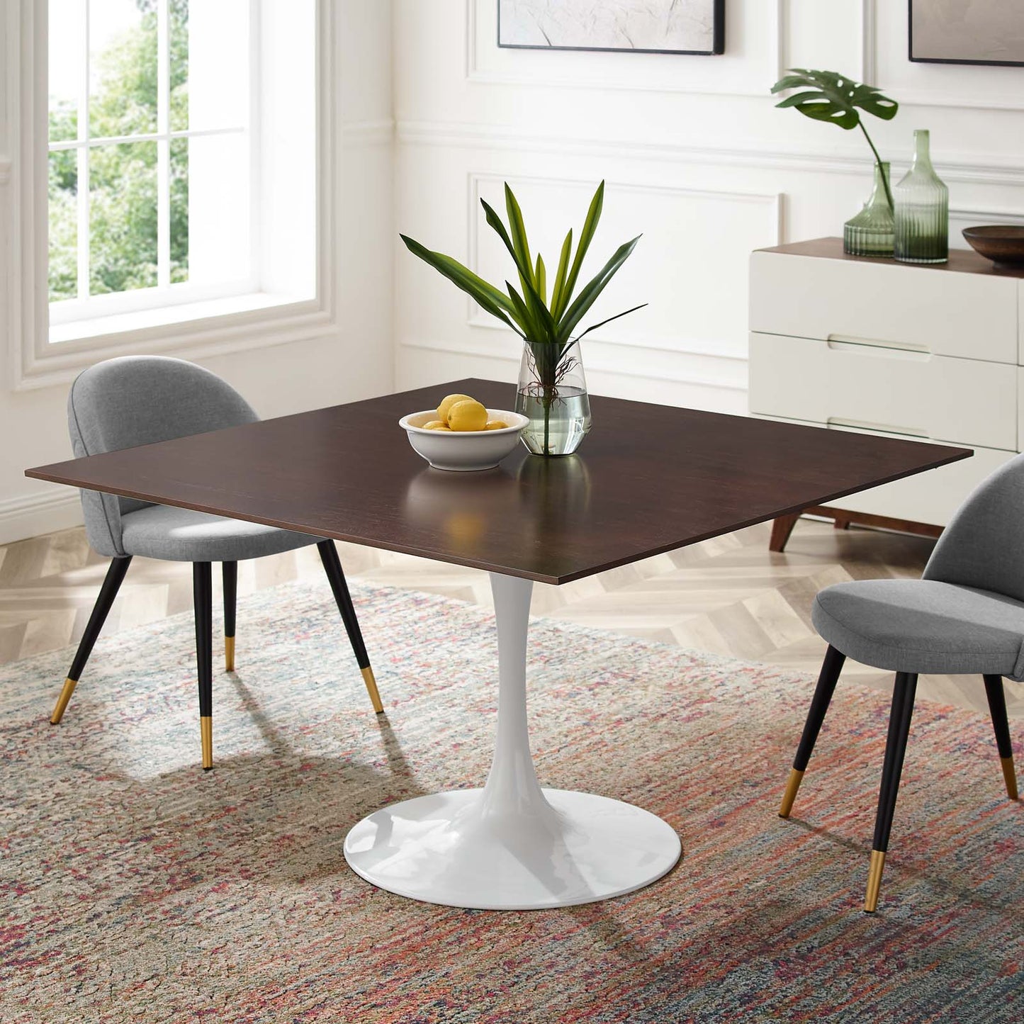 Lippa 47" Square Dining Table By Modway - EEI-5179 | Dining Tables | Modishstore - 1