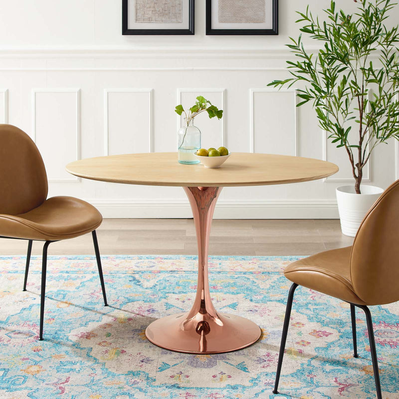 Lippa 47" Oval Wood Dining Table By Modway - EEI-5250 | Dining Tables | Modishstore - 1