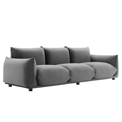 Modway Copious Performance Velvet Sofa - EEI-5470 | Sofas | Modishstore - 10