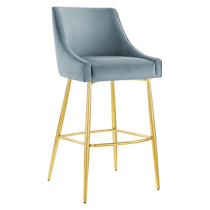 Discern Performance Velvet Bar Stool By Modway - EEI-5473 | Bar Stools | Modishstore - 17