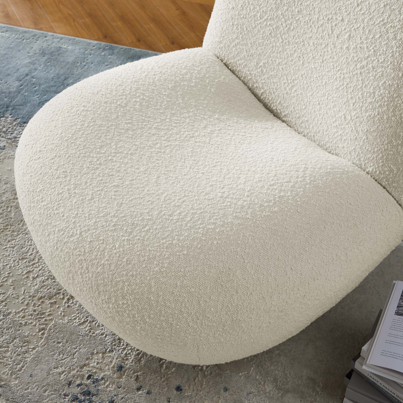 Kindred Upholstered Fabric Swivel Chair By Modway - EEI-5485 | Lounge Chairs | Modishstore - 8