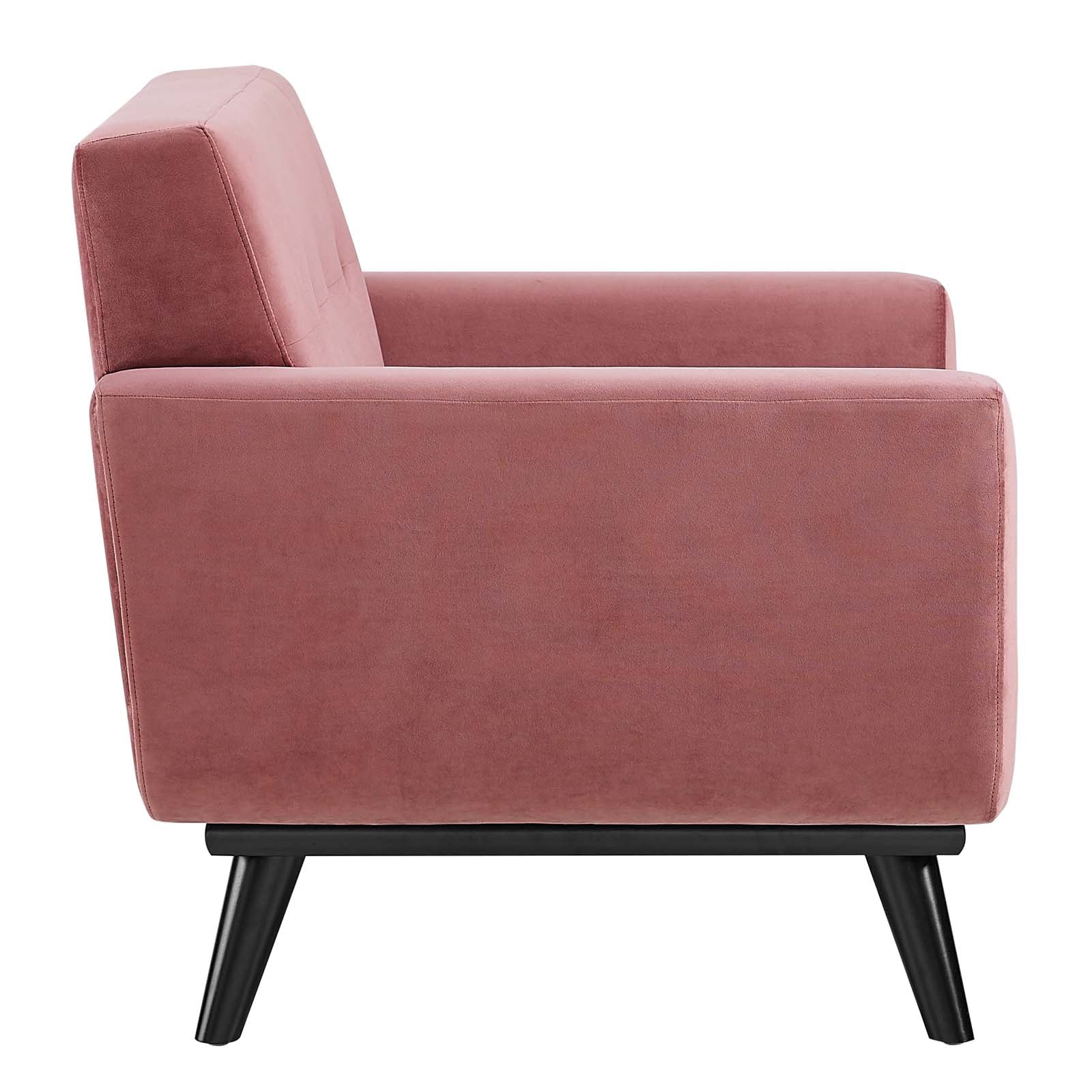 Engage Performance Velvet Armchair By Modway - EEI-5598 | Armchairs | Modishstore - 11