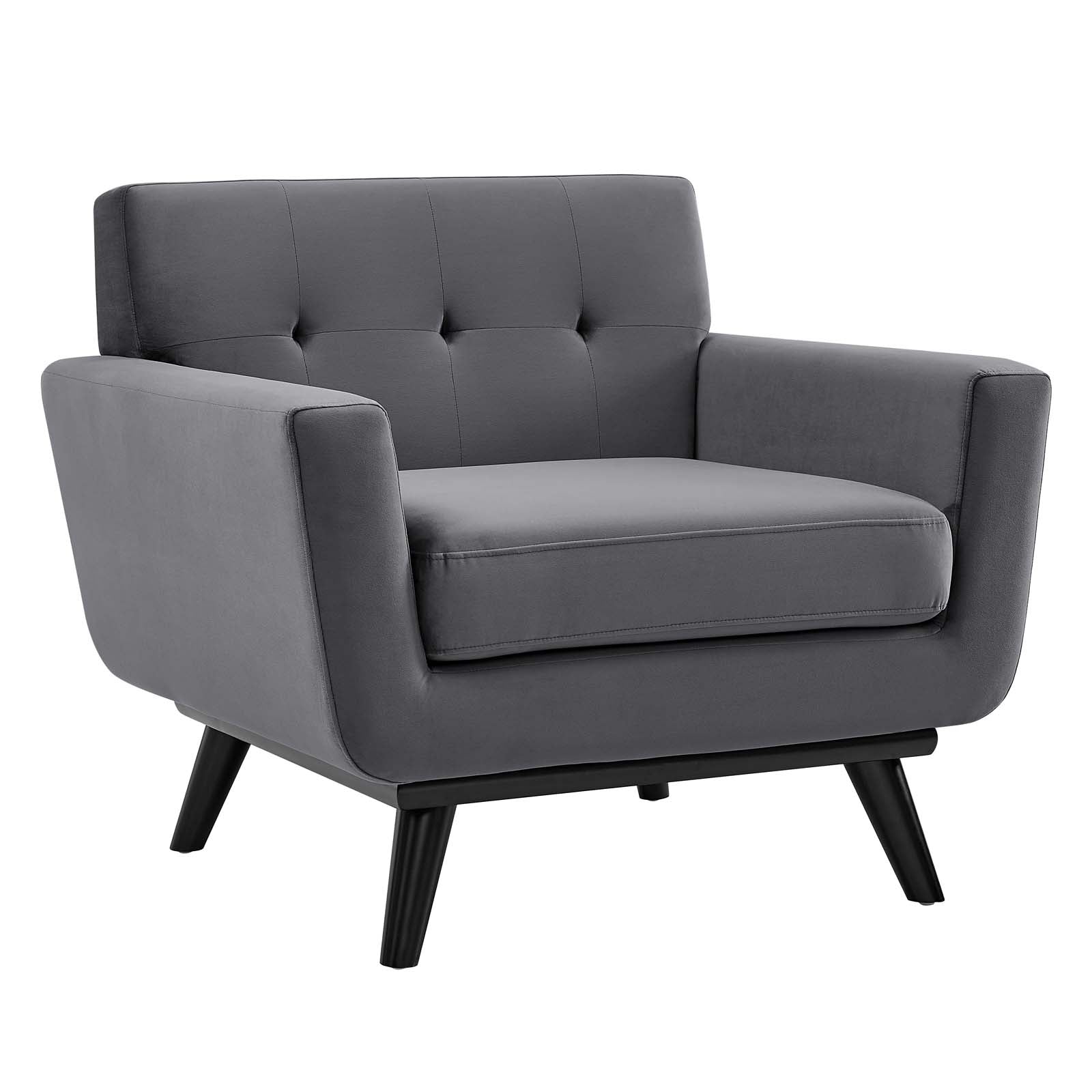 Engage Performance Velvet Armchair By Modway - EEI-5598 | Armchairs | Modishstore - 18