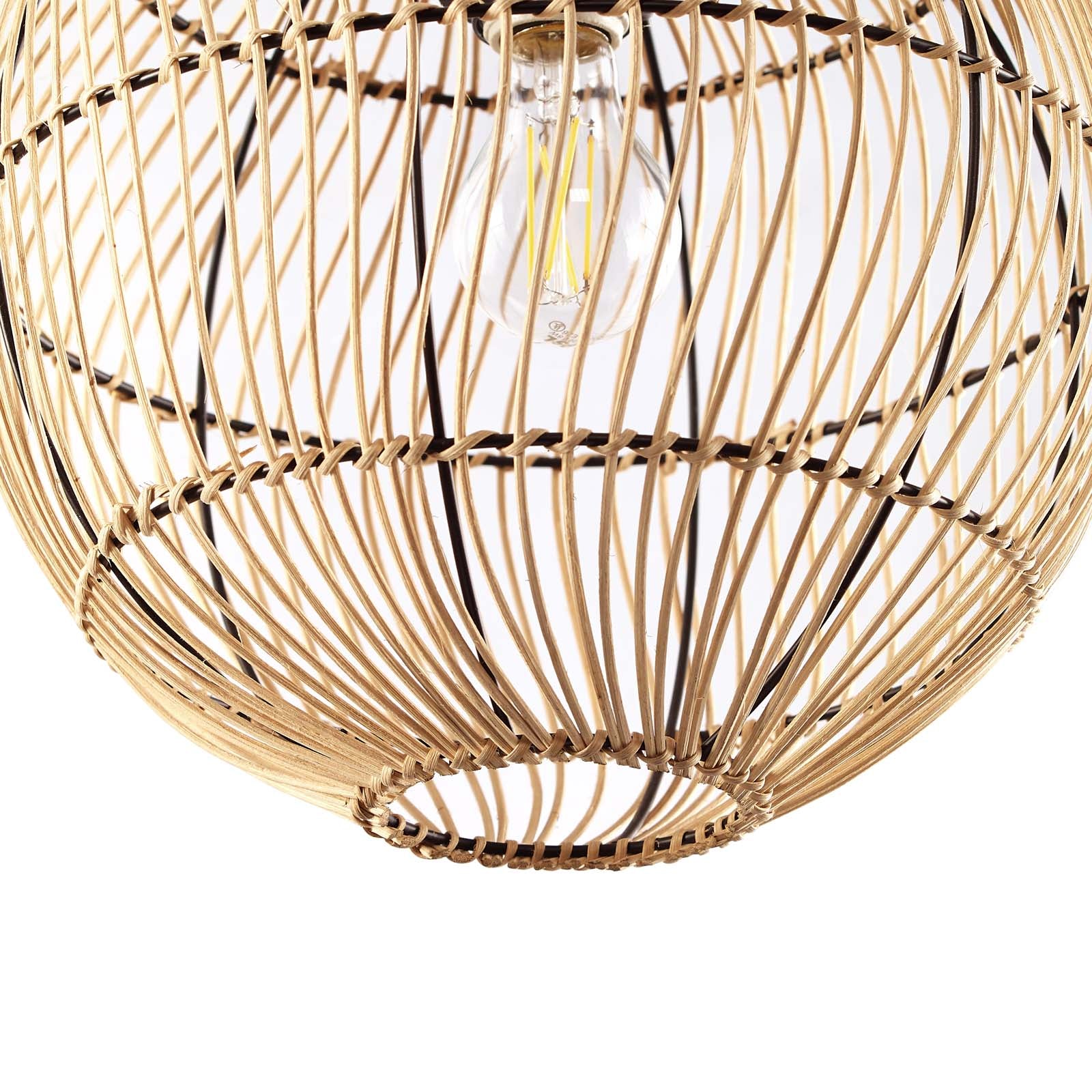 Nurture Rattan Pendant Light By Modway - EEI-5612 | Pendant Lamps | Modishstore - 7