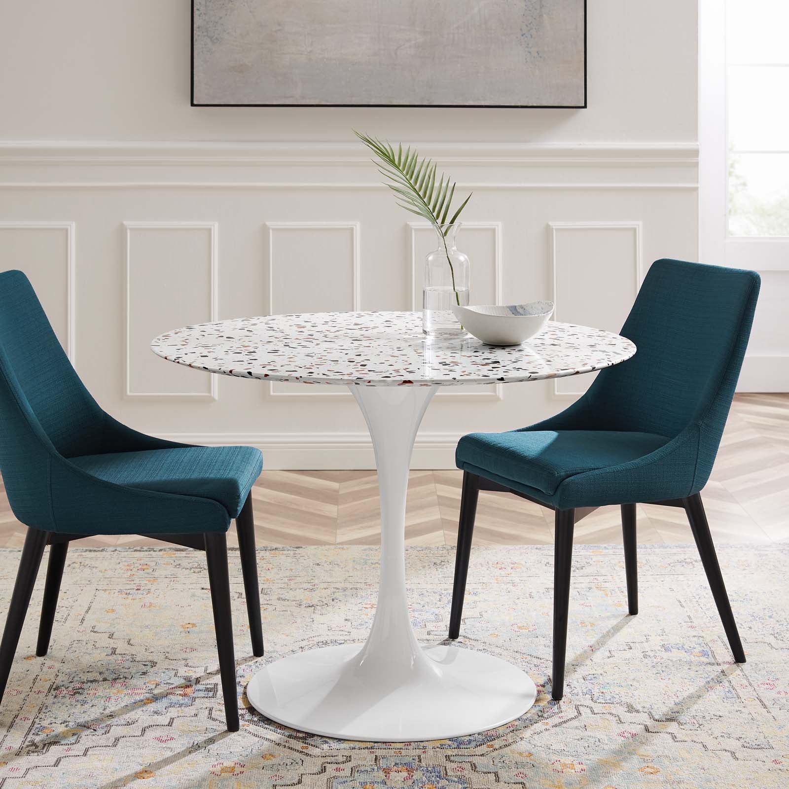 Lippa 40" Round Terrazzo Dining Table By Modway - EEI-5722 | Dining Tables | Modishstore - 1