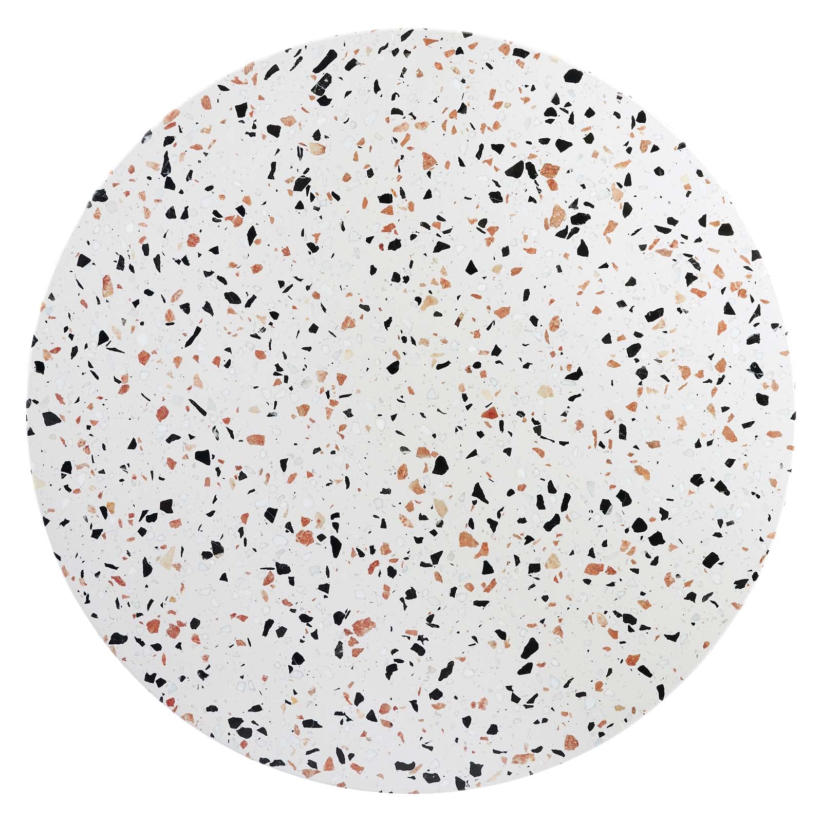 Zinque 40" Round Terrazzo Dining Table By Modway - EEI-5727 | Dining Tables | Modishstore - 4