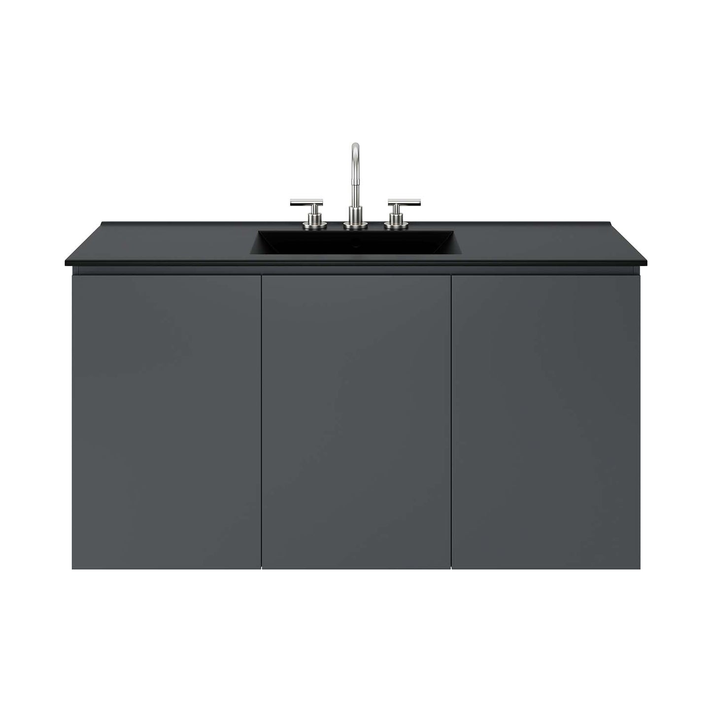 Bryn 48" Wall-Mount Bathroom Vanity By Modway - EEI-5780 | Bathroom Accessories | Modishstore - 6