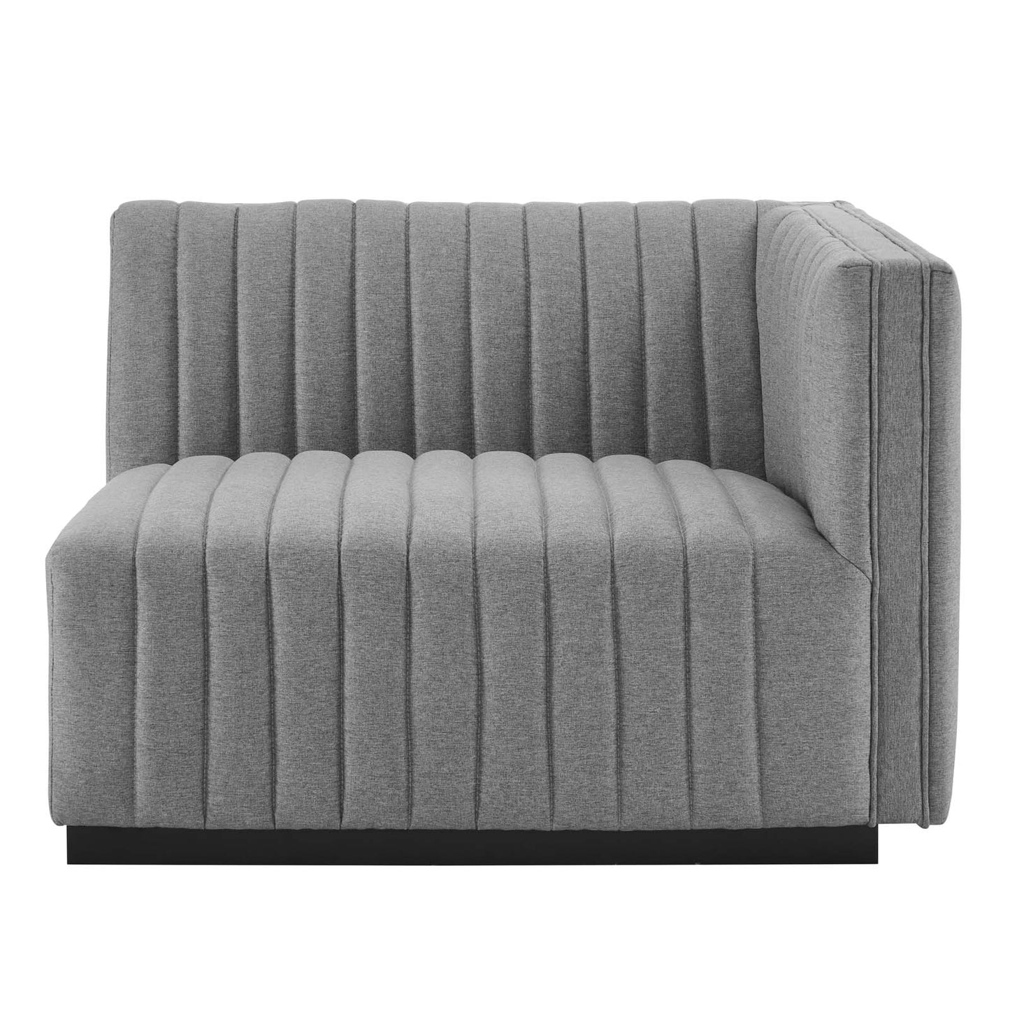 Conjure Channel Tufted Upholstered Fabric 5-Piece L-Shaped Sectional By Modway - EEI-5794 | Sectional | Modishstore - 21