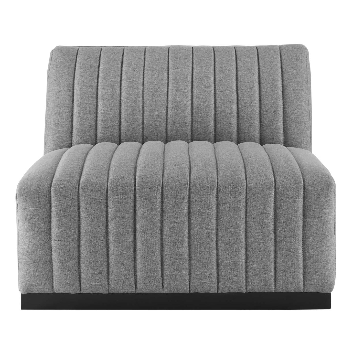 Conjure Channel Tufted Upholstered Fabric 5-Piece L-Shaped Sectional By Modway - EEI-5794 | Sectional | Modishstore - 32