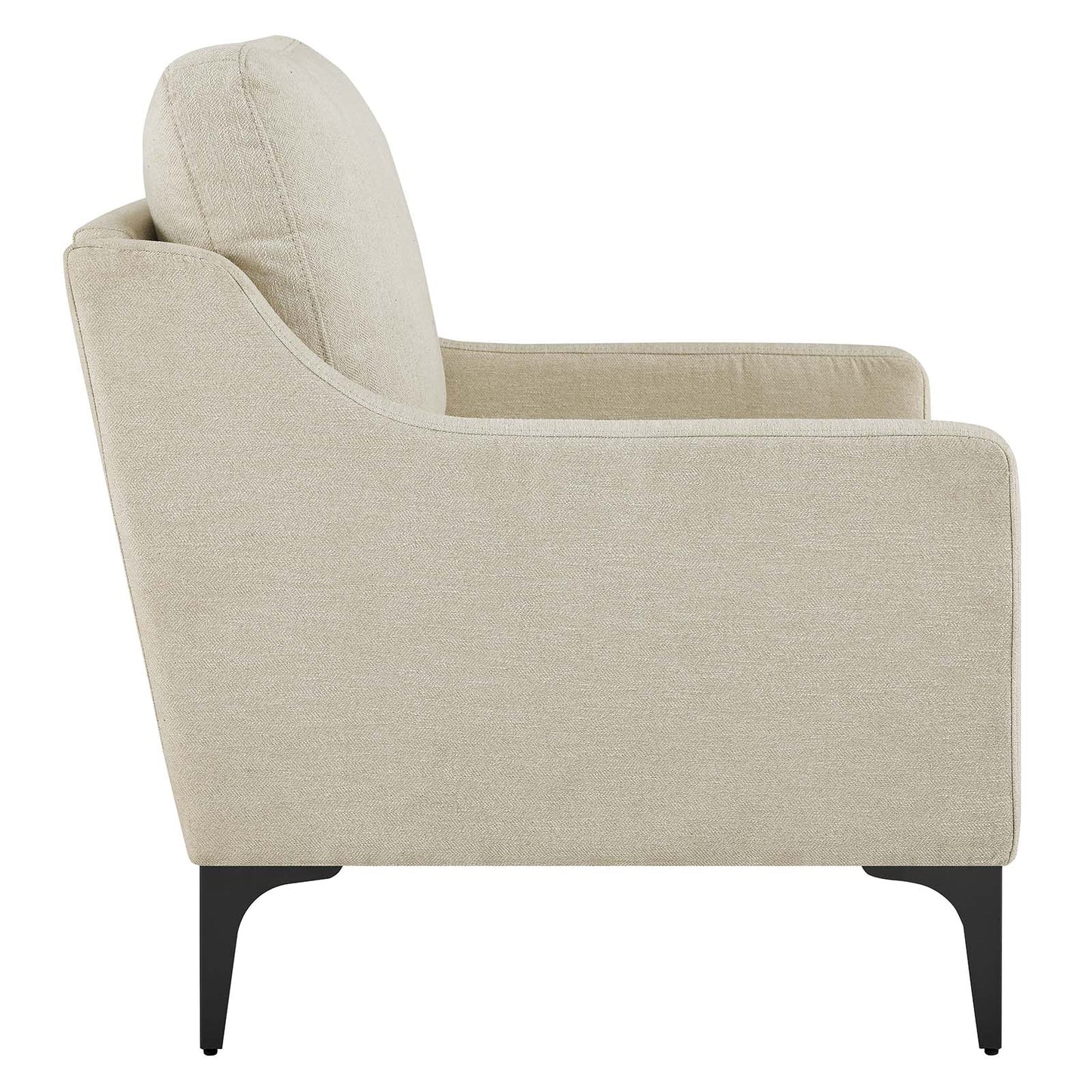 Corland Upholstered Fabric Armchair By Modway - EEI-6023 | Armchairs | Modishstore - 2