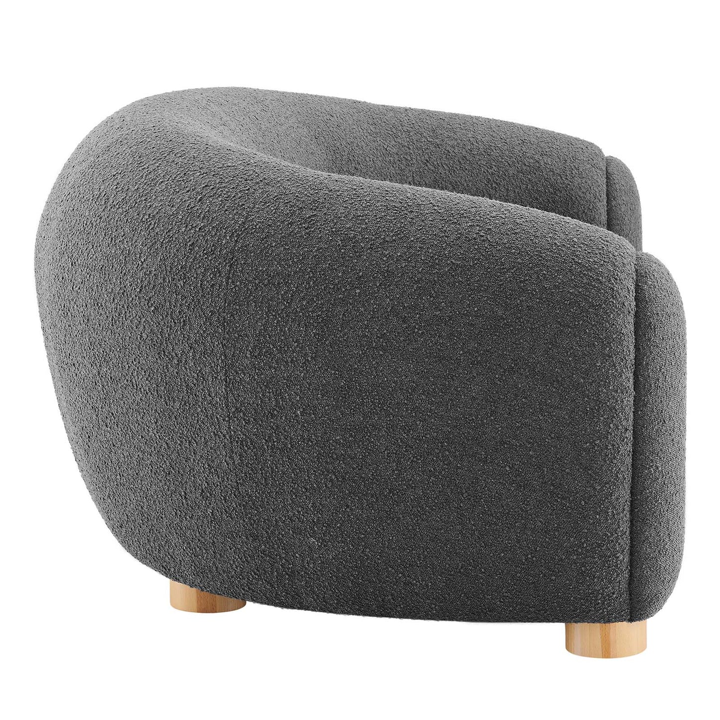 Abundant Boucle Upholstered Fabric Sofa By Modway - EEI-6024 | Sofas | Modishstore - 4