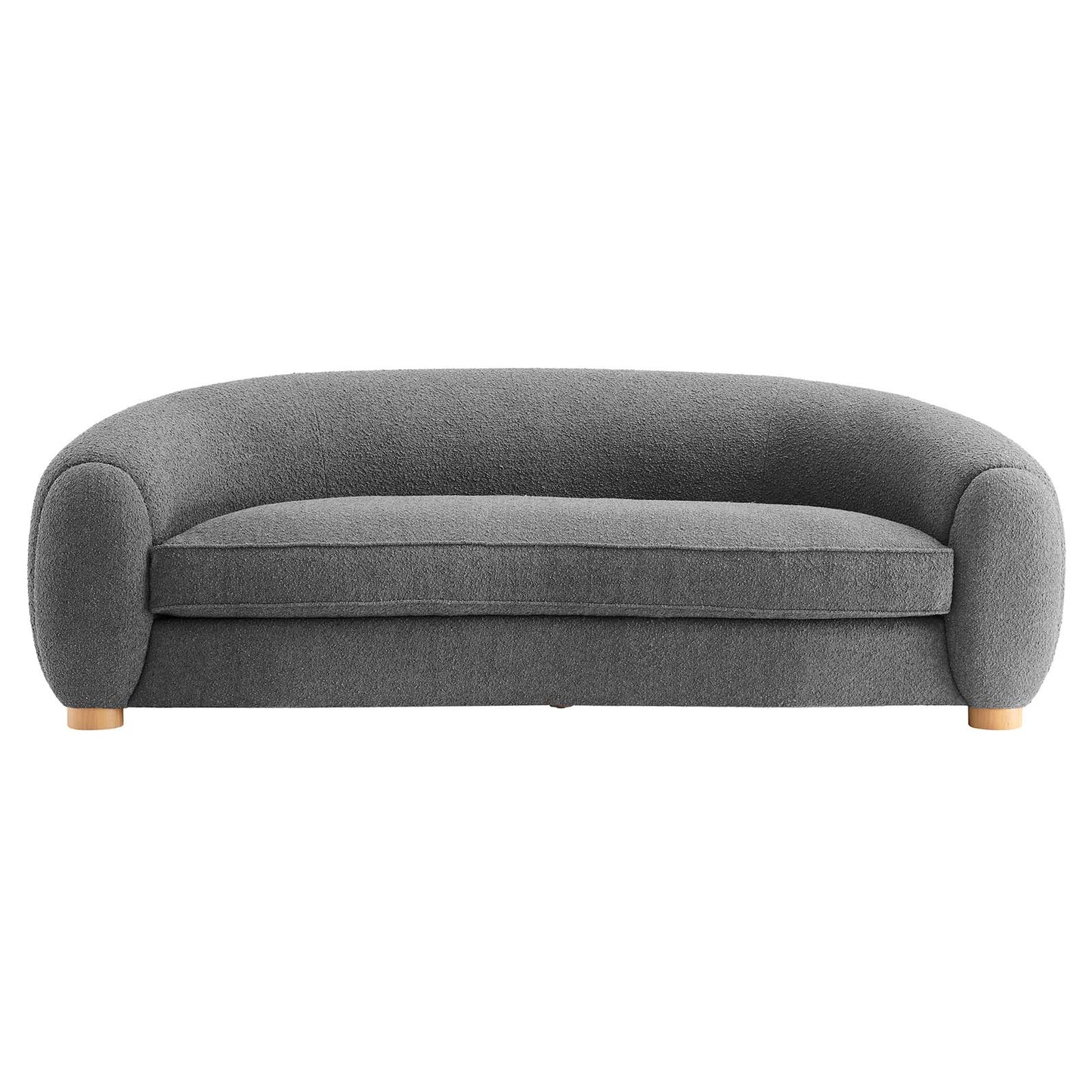 Abundant Boucle Upholstered Fabric Sofa By Modway - EEI-6024 | Sofas | Modishstore - 7