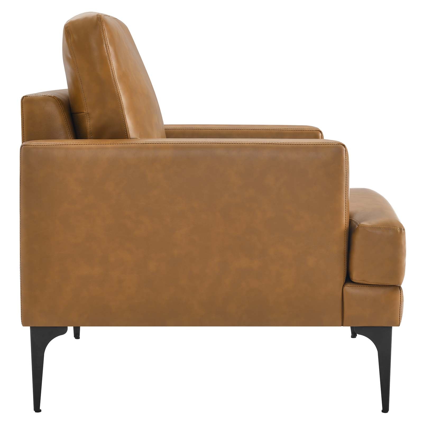 Evermore Vegan Leather Armchair By Modway - EEI-6047 | Armchairs | Modishstore - 3
