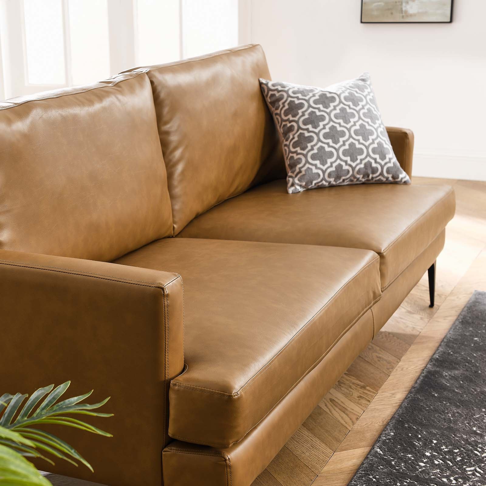 Evermore Vegan Leather Sofa By Modway - EEI-6049 | Sofas | Modishstore - 8