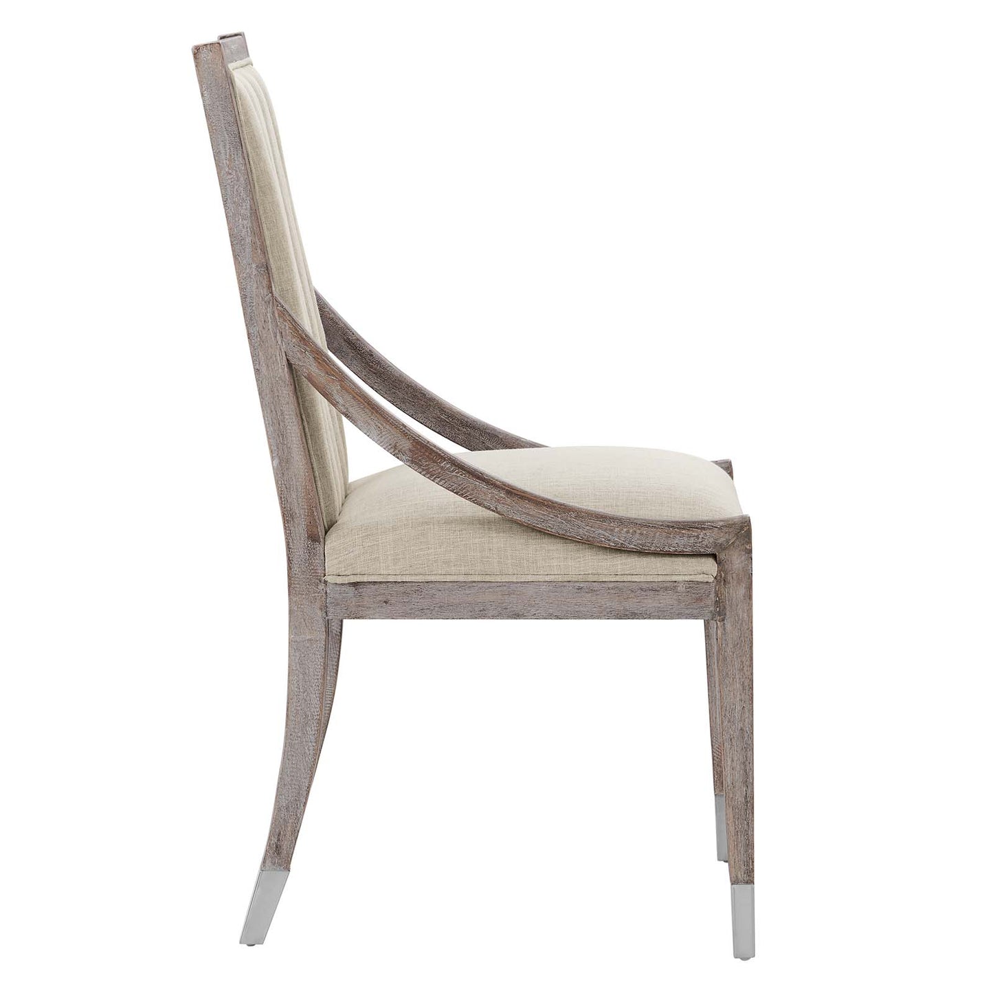 Maison French Vintage Tufted Fabric Dining Armchair By Modway - EEI-6053 | Dining Chairs | Modishstore - 3