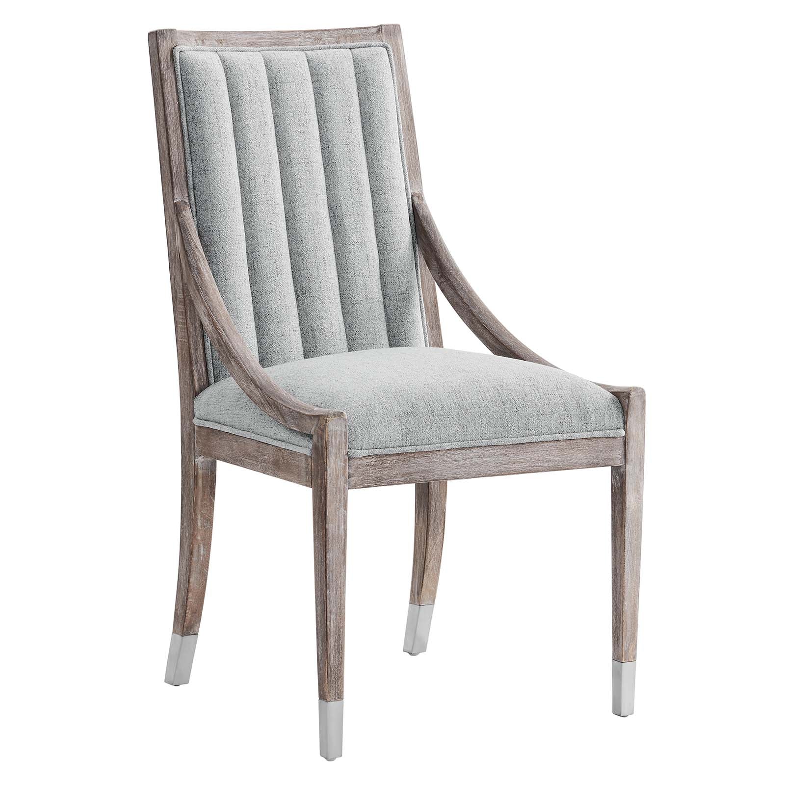 Maison French Vintage Tufted Fabric Dining Armchair By Modway - EEI-6053 | Dining Chairs | Modishstore - 10