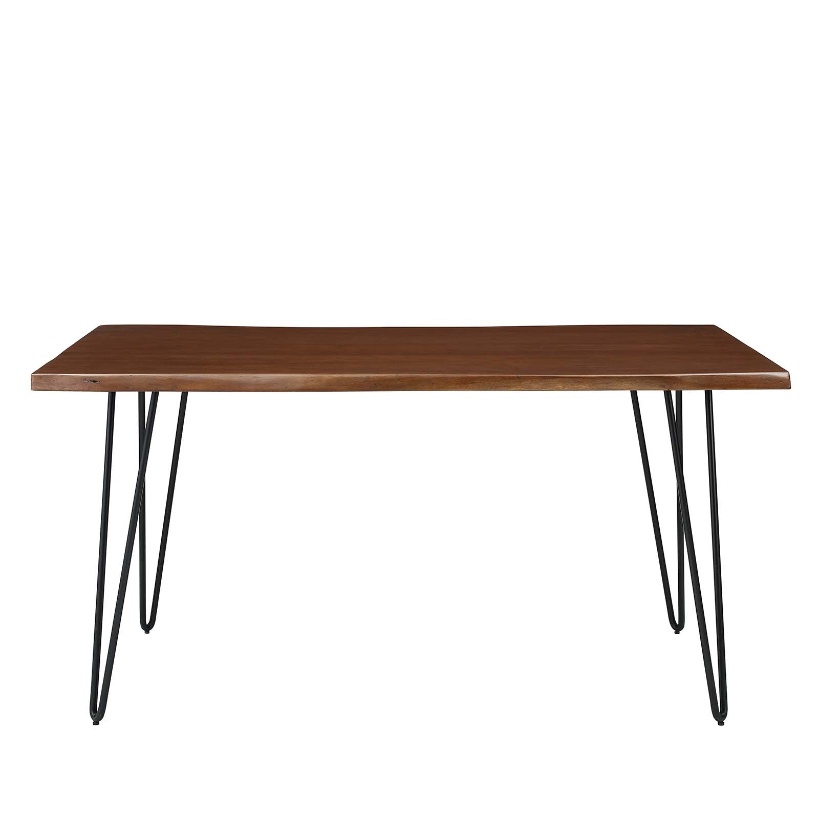 Henley 60" Live Edge Acacia Wood Dining Table By Modway - EEI-6059 | Dining Tables | Modishstore - 4