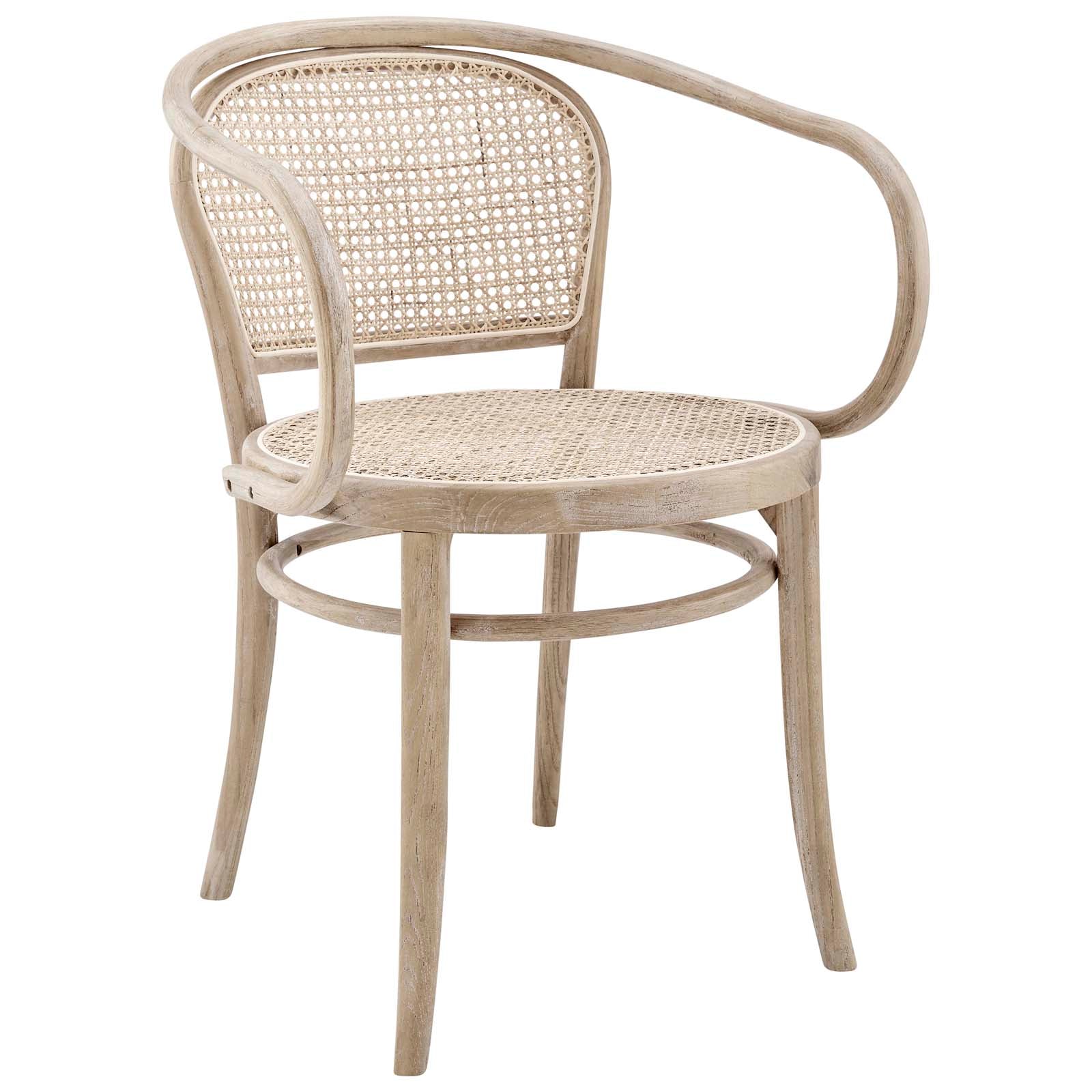 Oliana Wood Dining Armchair Set of 2 By Modway - EEI-6079 | Dining Chairs | Modishstore - 12