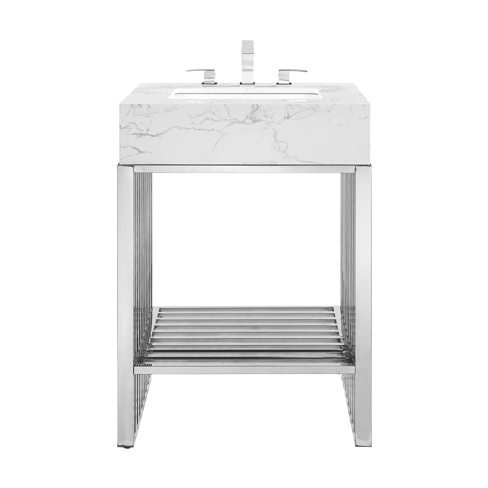 Gridiron 24" Bathroom Vanity By Modway - EEI-6103 | Bathroom Accessories | Modishstore - 11