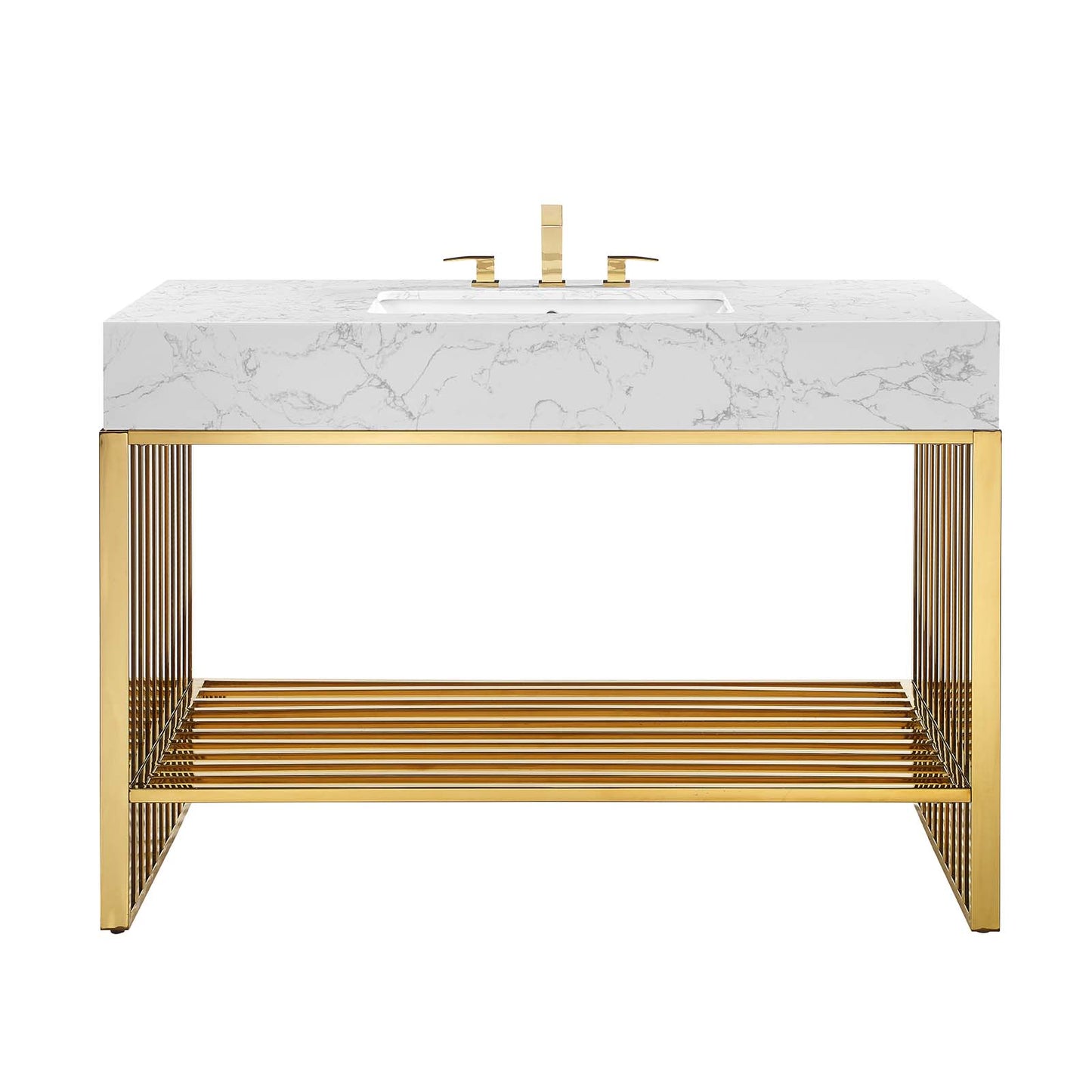 Gridiron Bathroom Vanity By Modway - EEI-6109 | Bathroom Accessories | Modishstore - 4