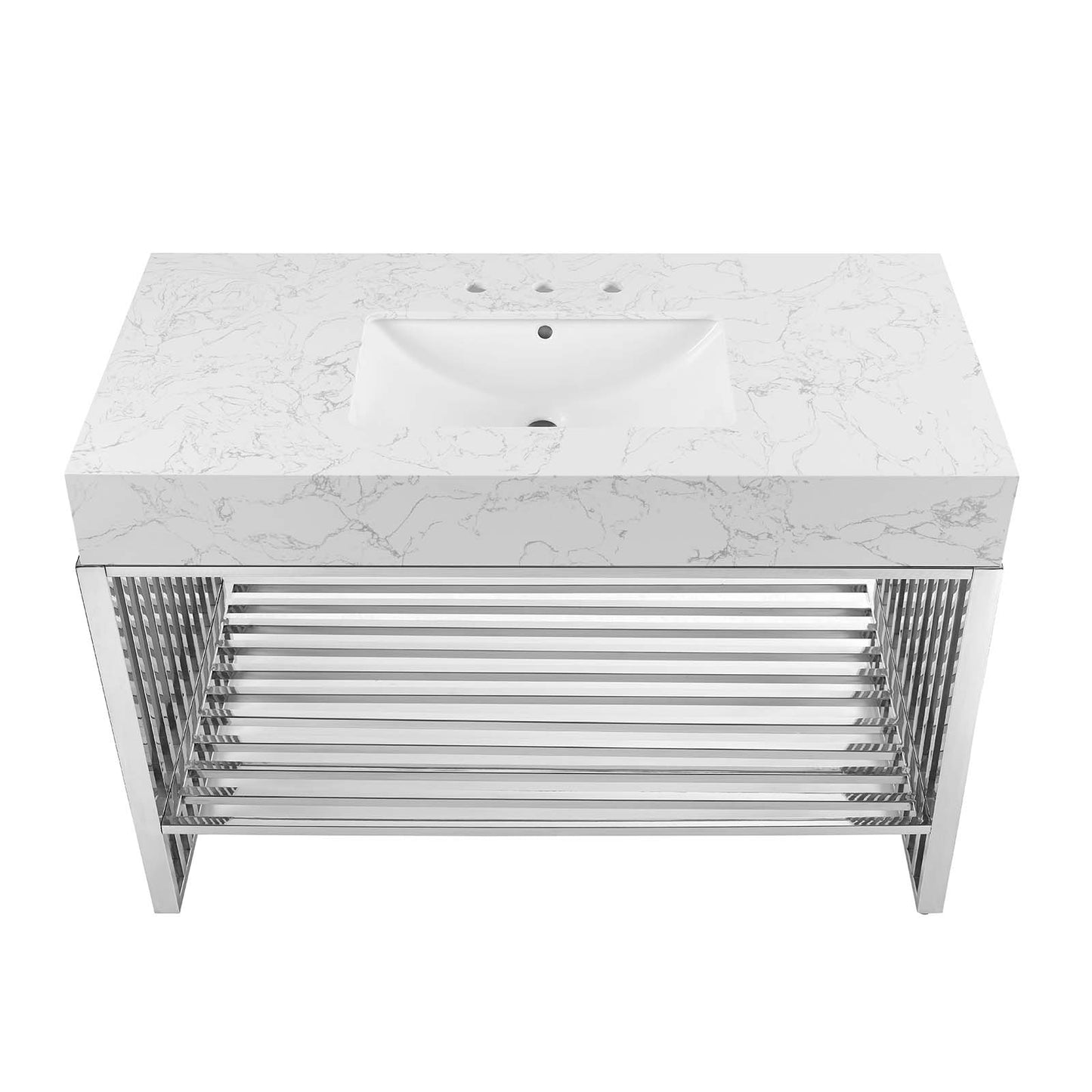 Gridiron Bathroom Vanity By Modway - EEI-6109 | Bathroom Accessories | Modishstore - 12