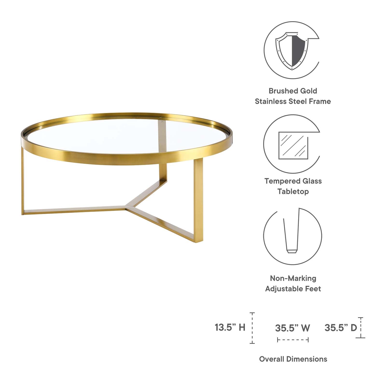 Relay Coffee Table By Modway - EEI-6153 | Coffee Tables | Modishstore - 7