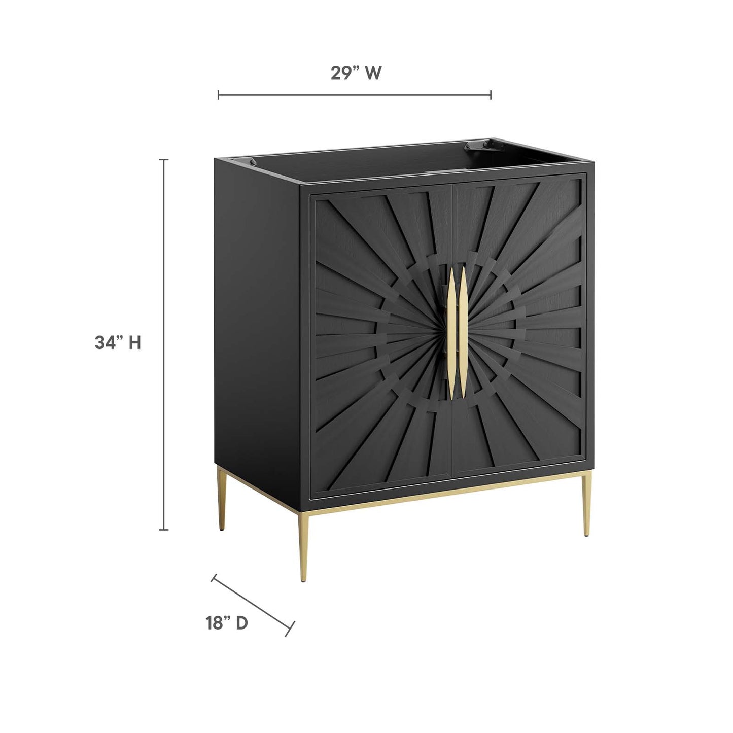 Awaken 30" Bathroom Vanity Cabinet By Modway - EEI-6161 | Bathroom Accessories | Modishstore - 8