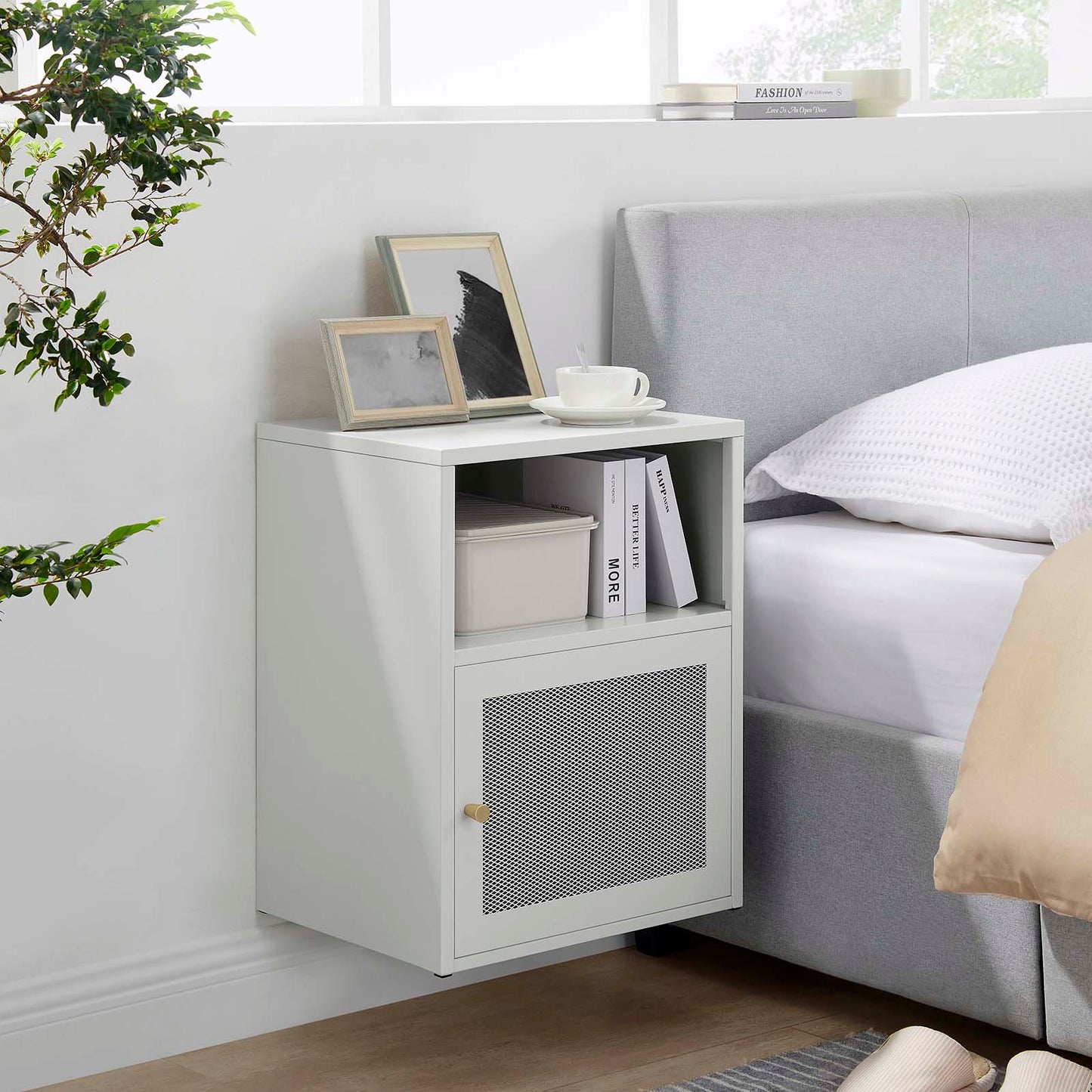 Covelo Wall Mount Nightstand By Modway - EEI-6217 | Nightstands | Modishstore - 1