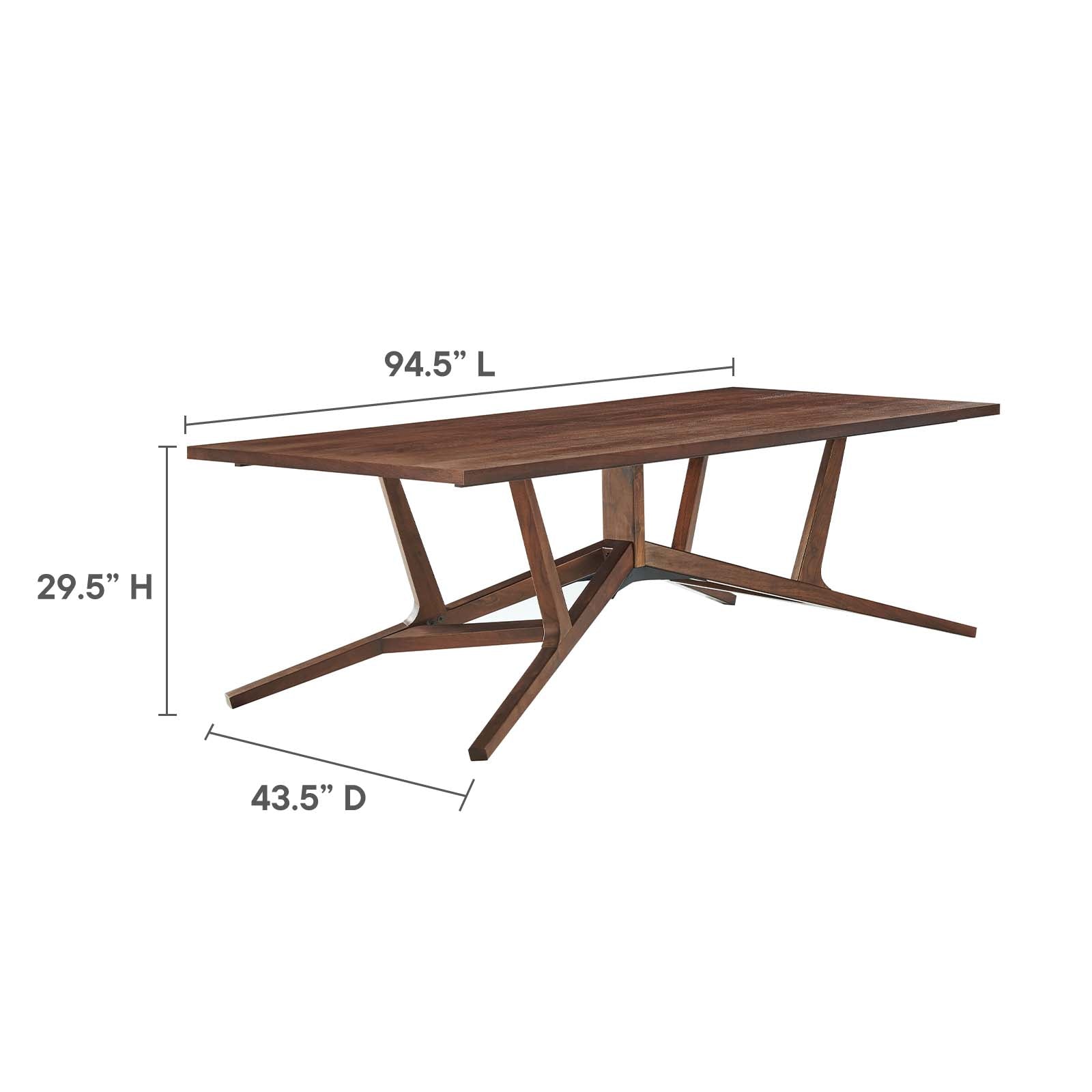 Victor 95” Dining Room Table By Modway - EEI-6227 | Dining Tables | Modishstore - 3