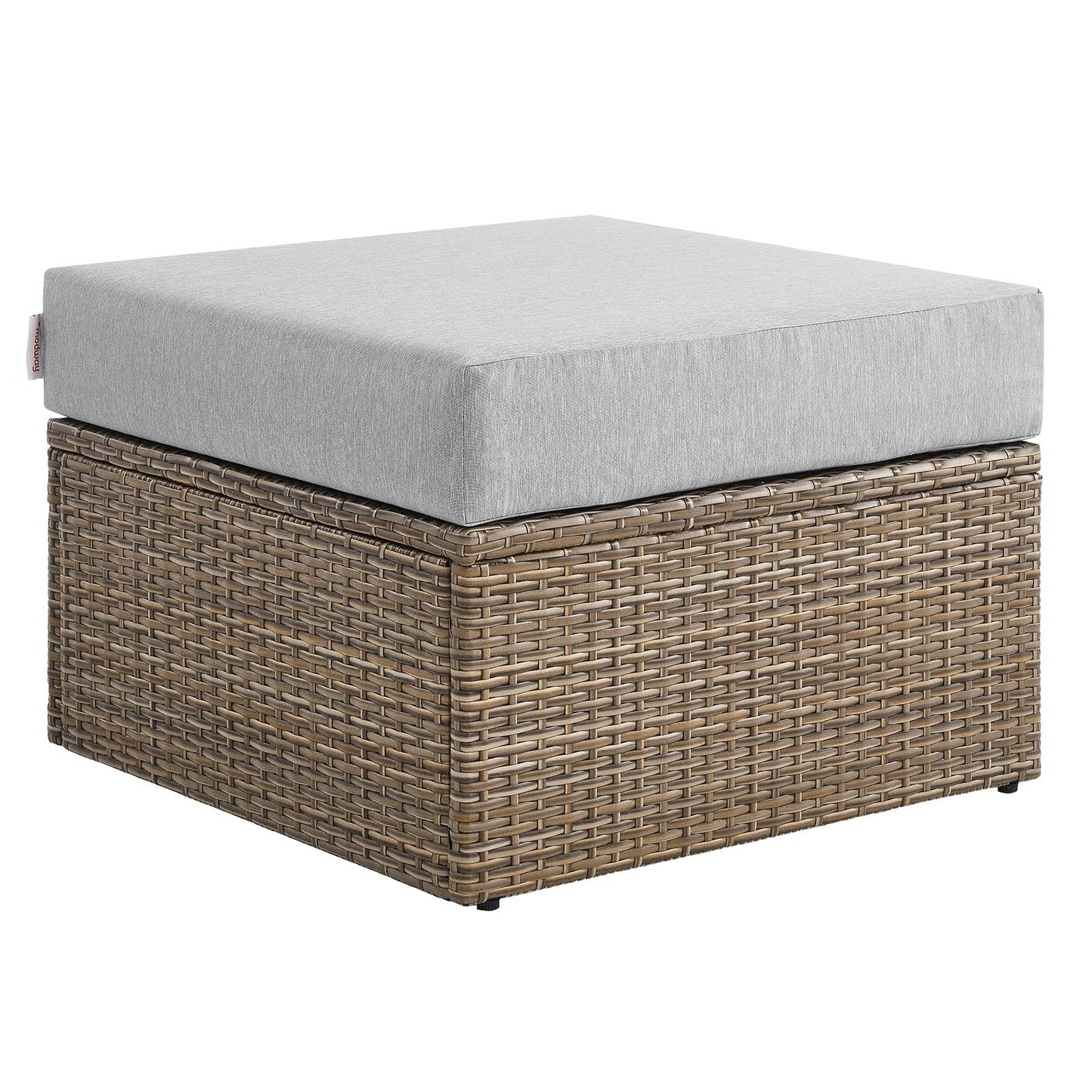 Convene Outdoor Patio Outdoor Patio Ottoman By Modway - EEI-6241 | Outdoor Ottomans | Modishstore - 2