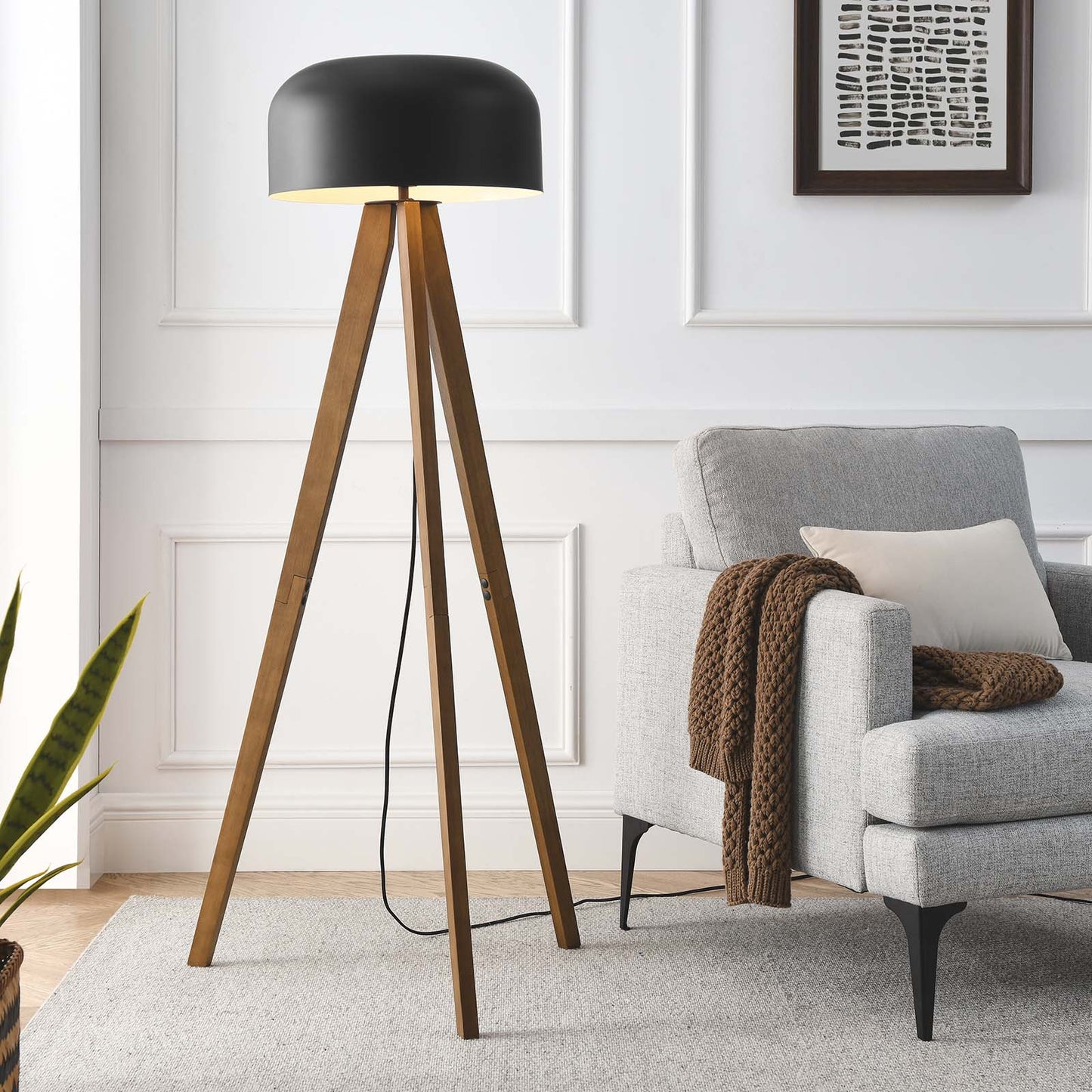 Aiden Standing Floor Lamp By Modway - EEI-6251 | Floor Lamps | Modishstore - 1