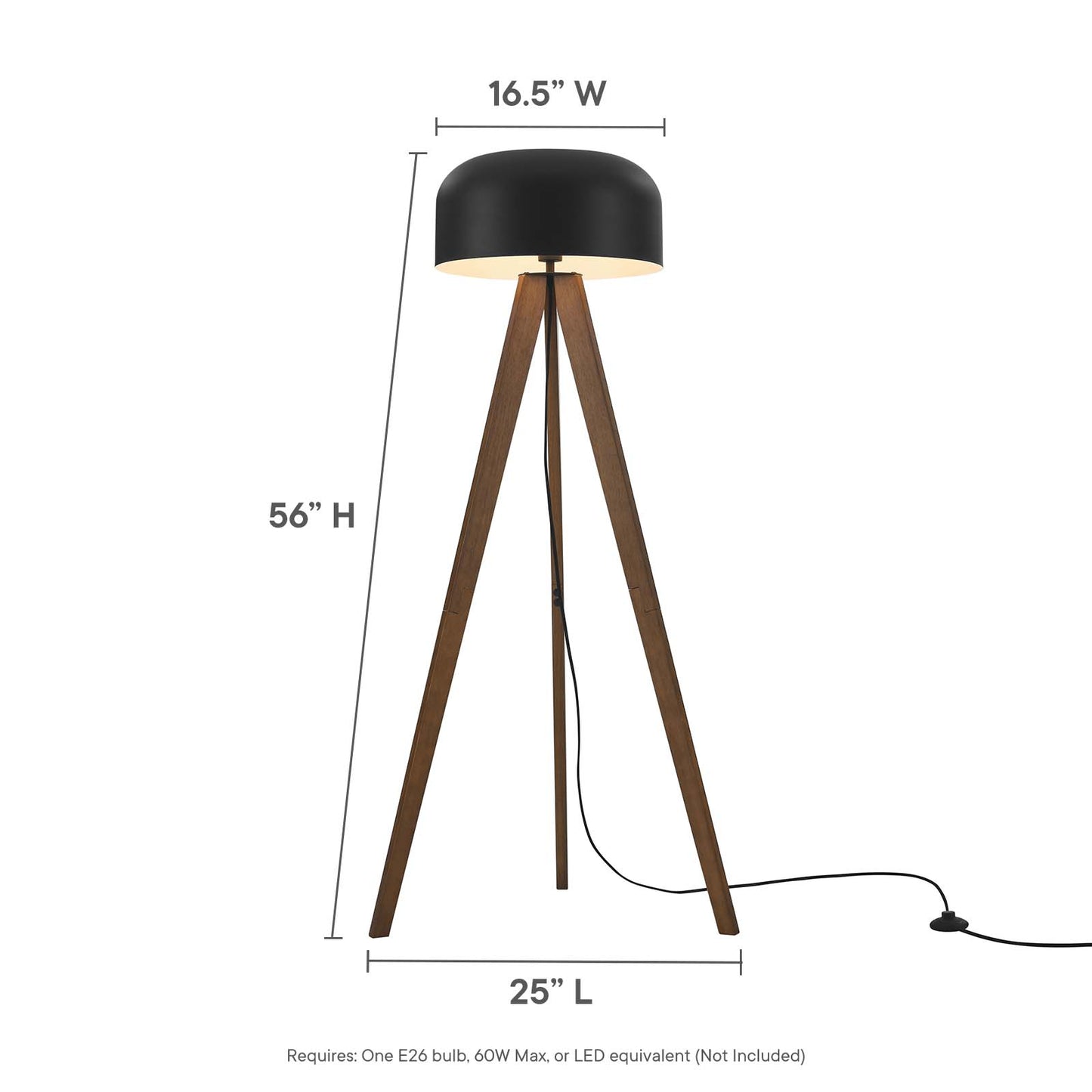 Aiden Standing Floor Lamp By Modway - EEI-6251 | Floor Lamps | Modishstore - 8