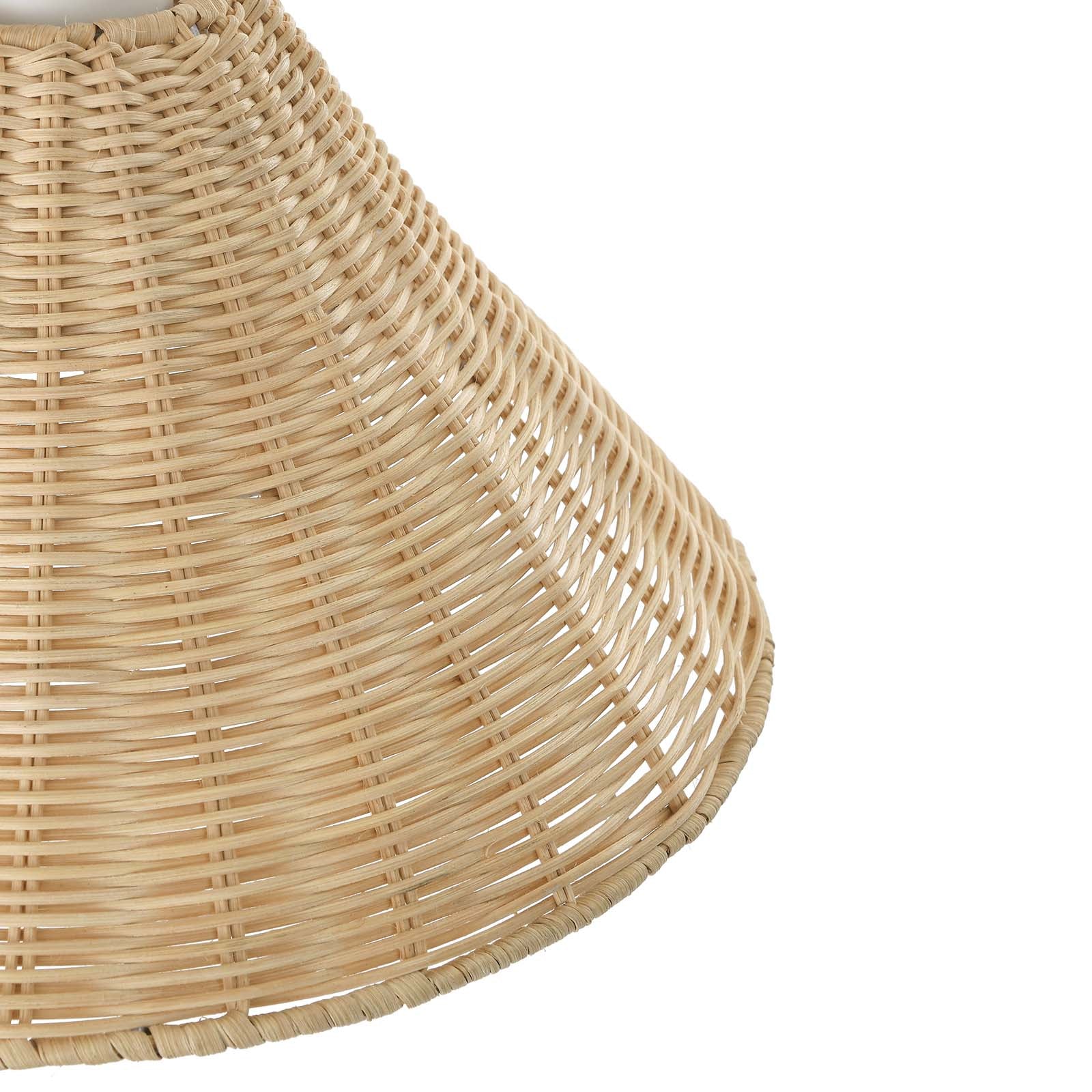 Keala Rattan Wall Sconce By Modway - EEI-6255 | Floor Lamps | Modishstore - 5