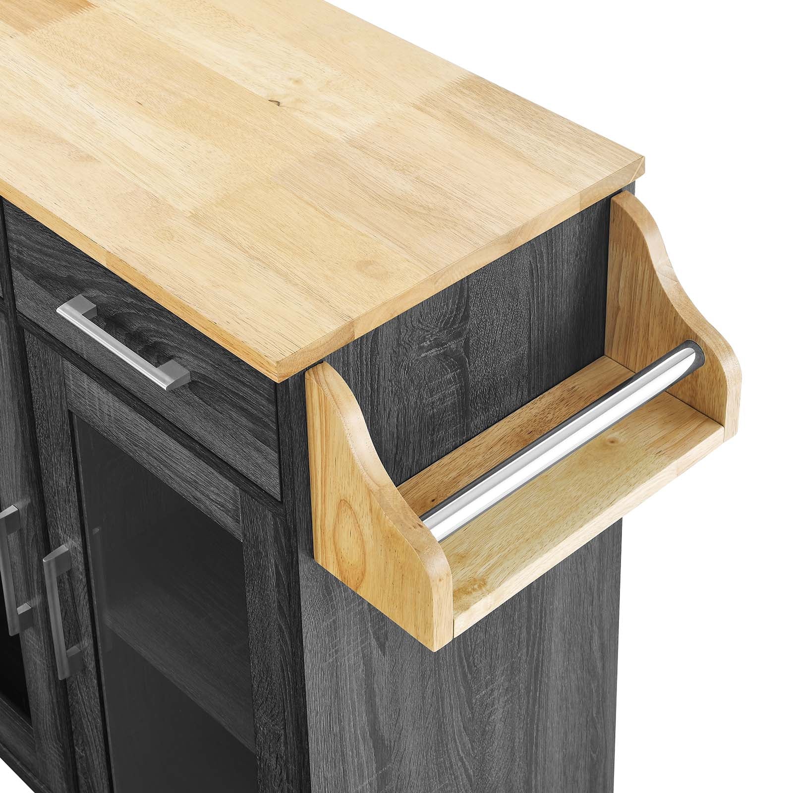 Cuisine Kitchen Cart By Modway - EEI-6276 | Kitchen Carts | Modishstore - 8