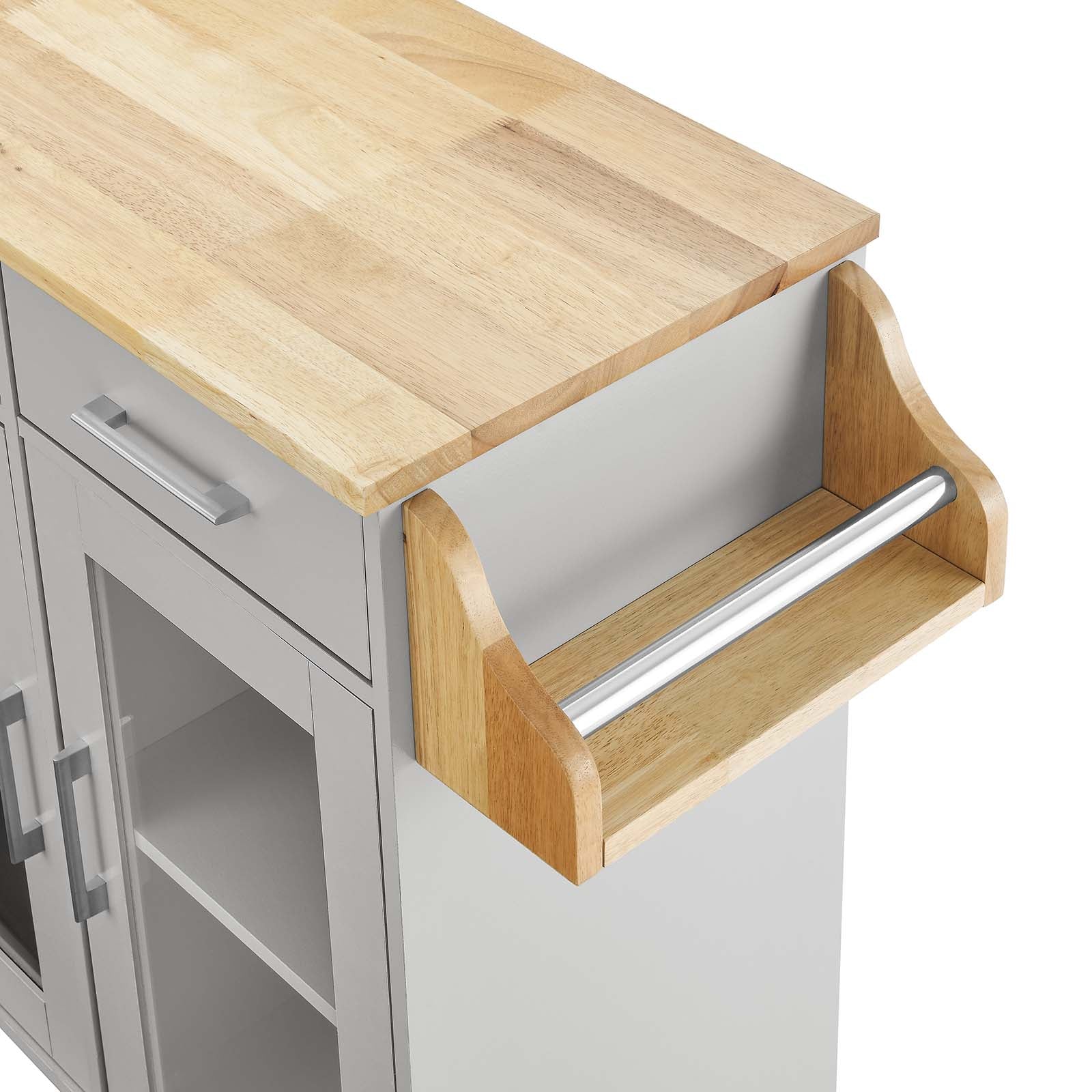 Cuisine Kitchen Cart By Modway - EEI-6276 | Kitchen Carts | Modishstore - 19