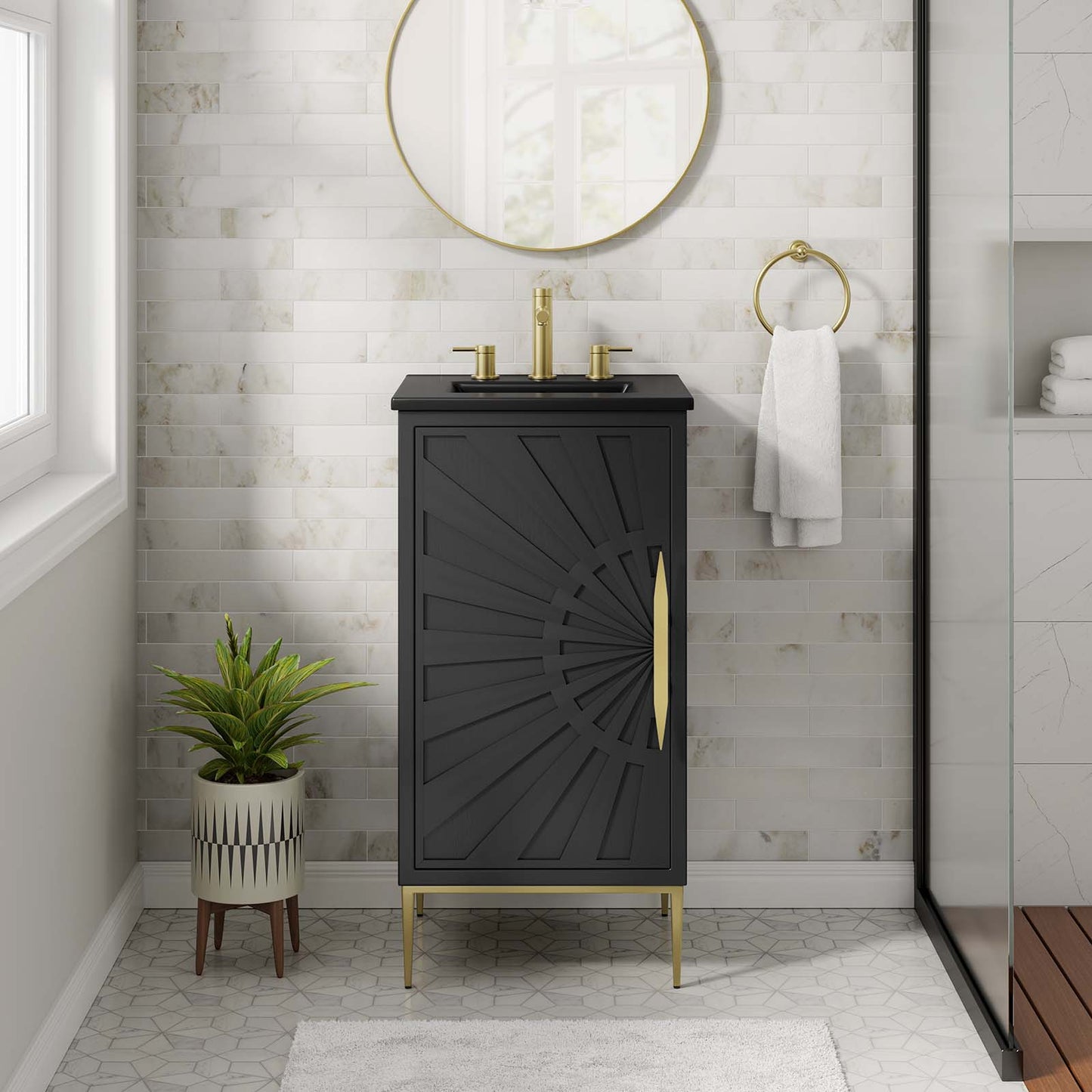 Awaken 18" Bathroom Vanity By Modway - EEI-6287 | Bathroom Accessories | Modishstore - 1