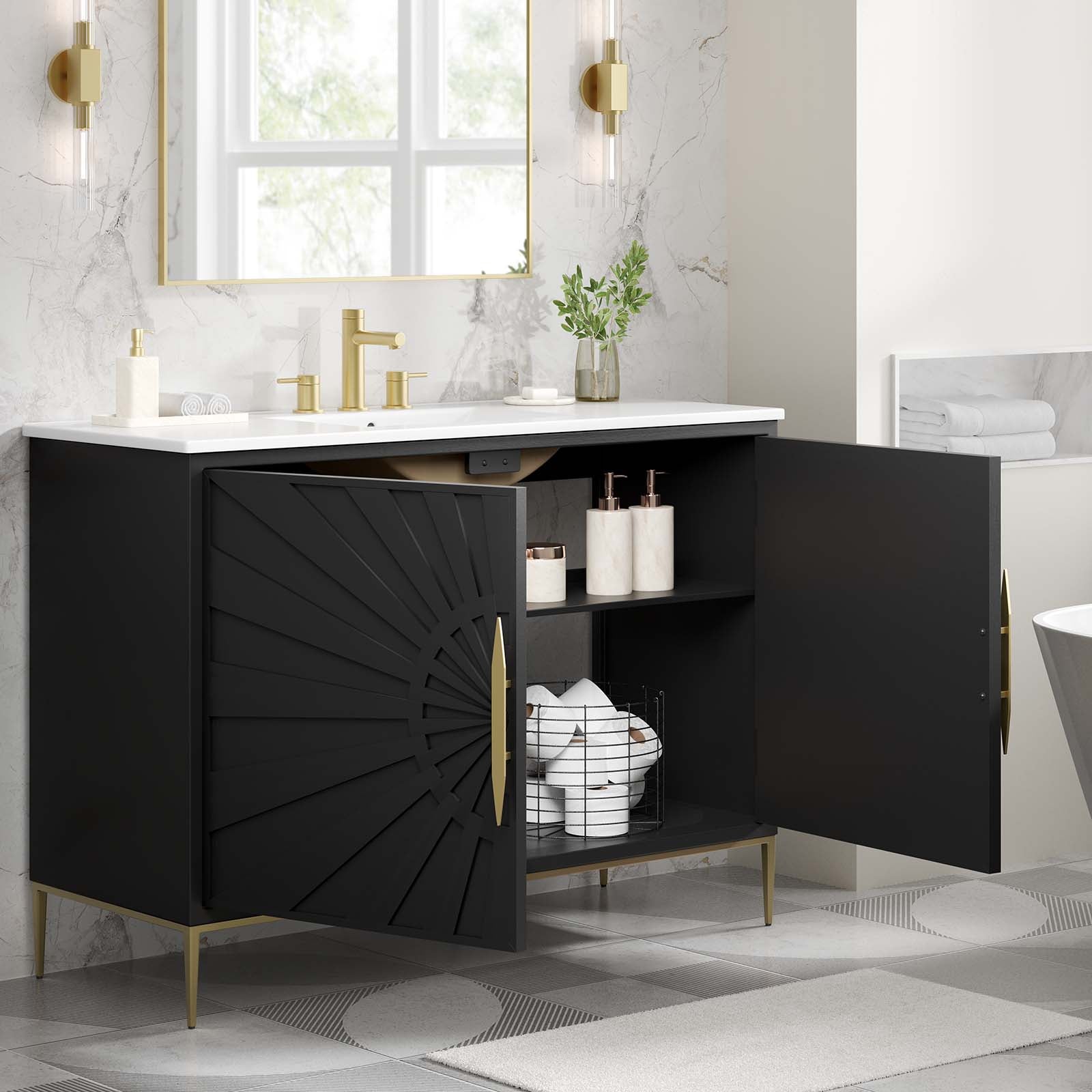 Awaken 48" Bathroom Vanity By Modway - EEI-6301 | Bathroom Accessories | Modishstore - 3