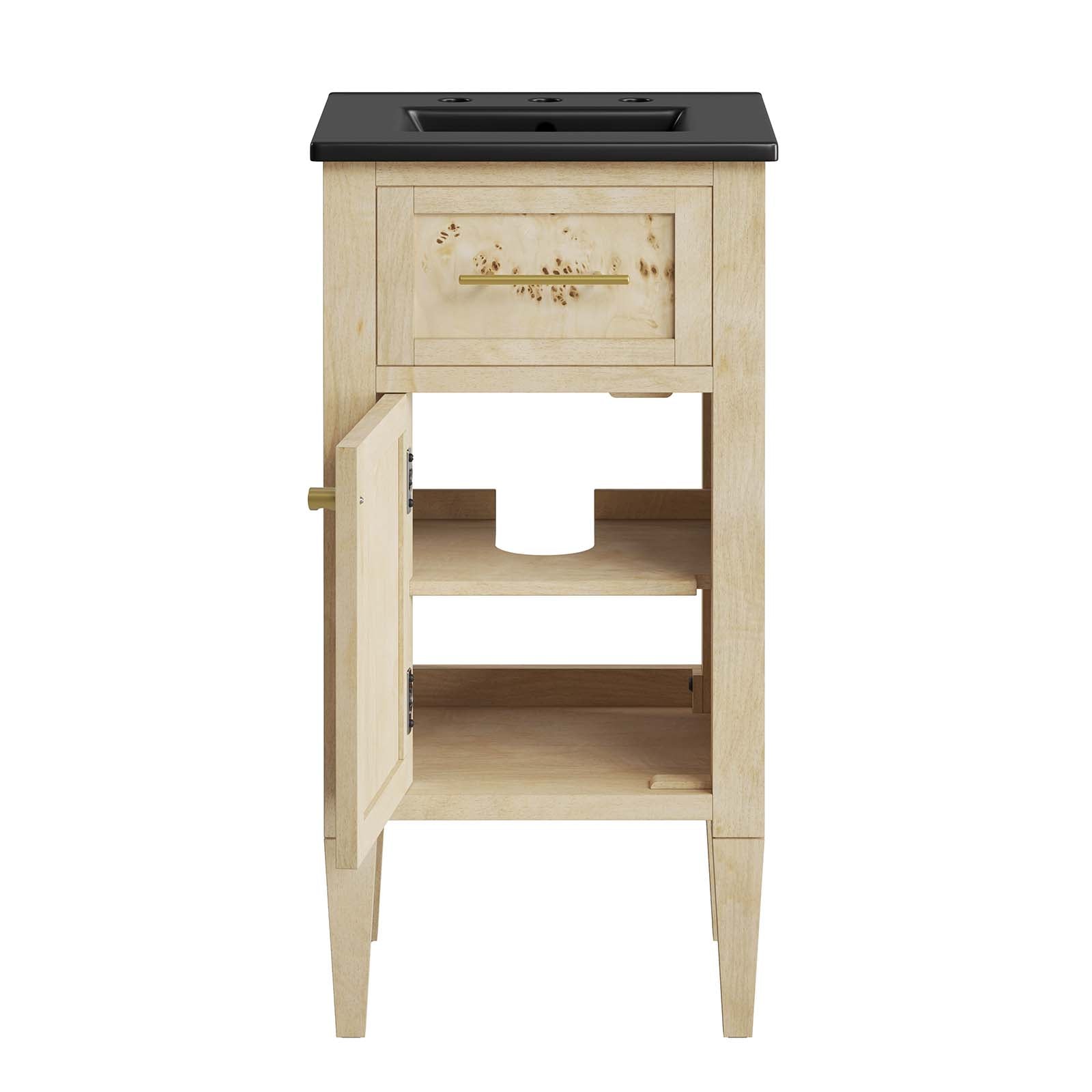 Elysian 18" Wood Bathroom Vanity By Modway - EEI-6437 | Bathroom Accessories | Modishstore - 3