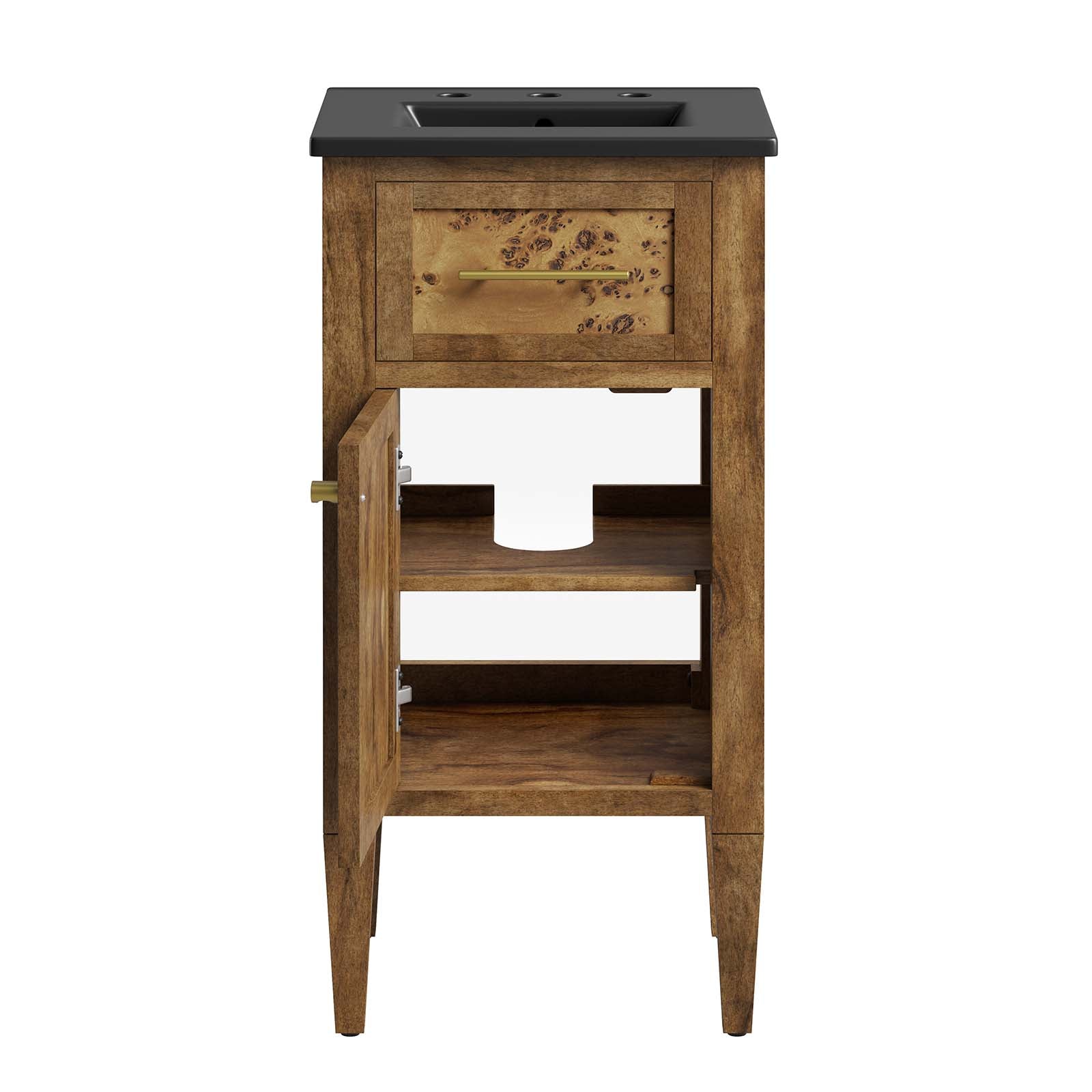 Elysian 18" Wood Bathroom Vanity By Modway - EEI-6438 | Bathroom Accessories | Modishstore - 3