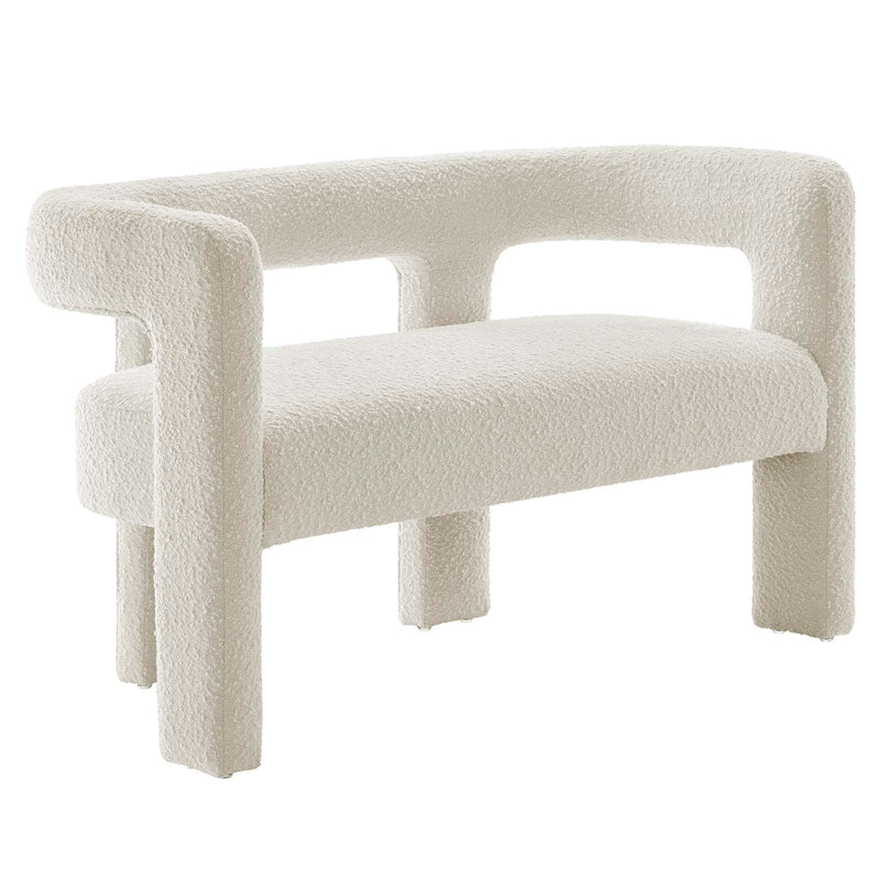 Kayla Boucle Upholstered Loveseat By Modway - EEI-6477 | Loveseats | Modishstore - 10