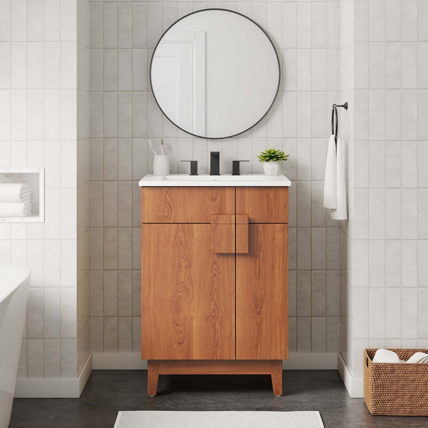 Miles 24” Bathroom Vanity By Modway - EEI-6482 | Bathroom Accessories | Modishstore - 22