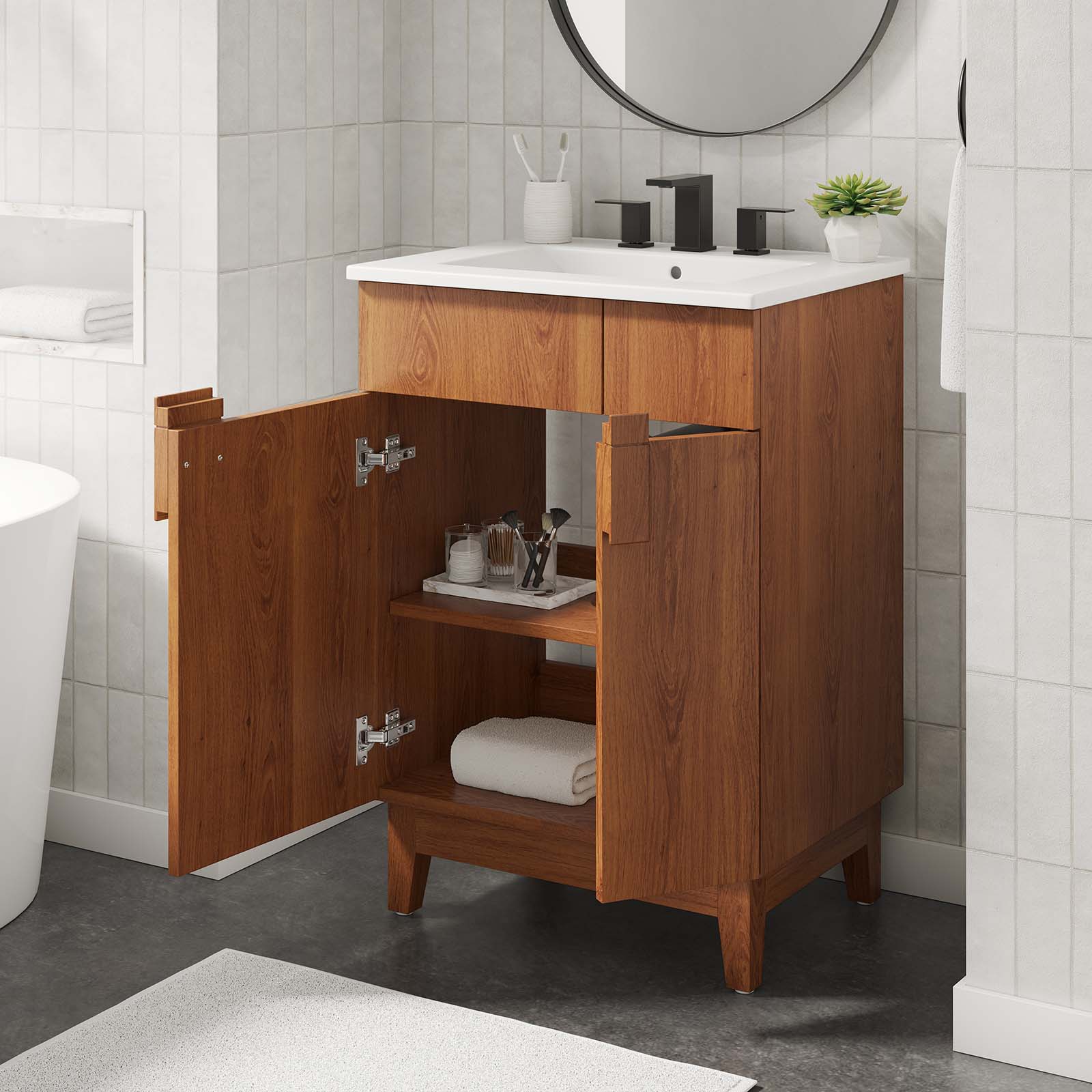 Miles 24” Bathroom Vanity By Modway - EEI-6482 | Bathroom Accessories | Modishstore - 23