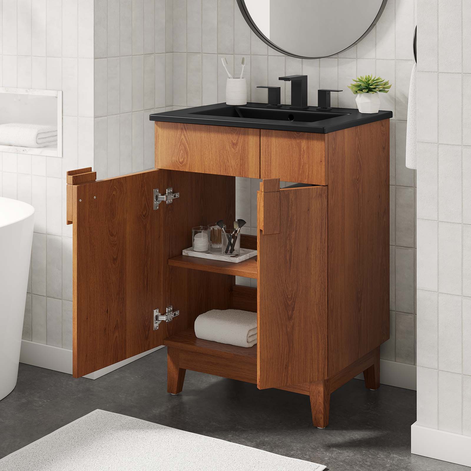 Miles 24” Bathroom Vanity By Modway - EEI-6483 | Bathroom Accessories | Modishstore - 23