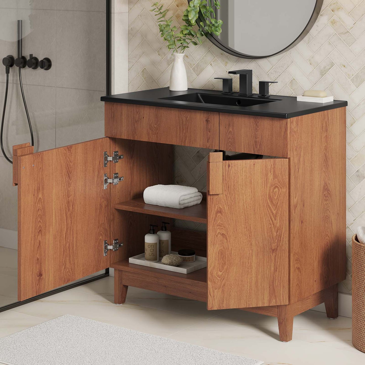 Miles 36” Bathroom Vanity By Modway - EEI-6485 | Bathroom Accessories | Modishstore - 23