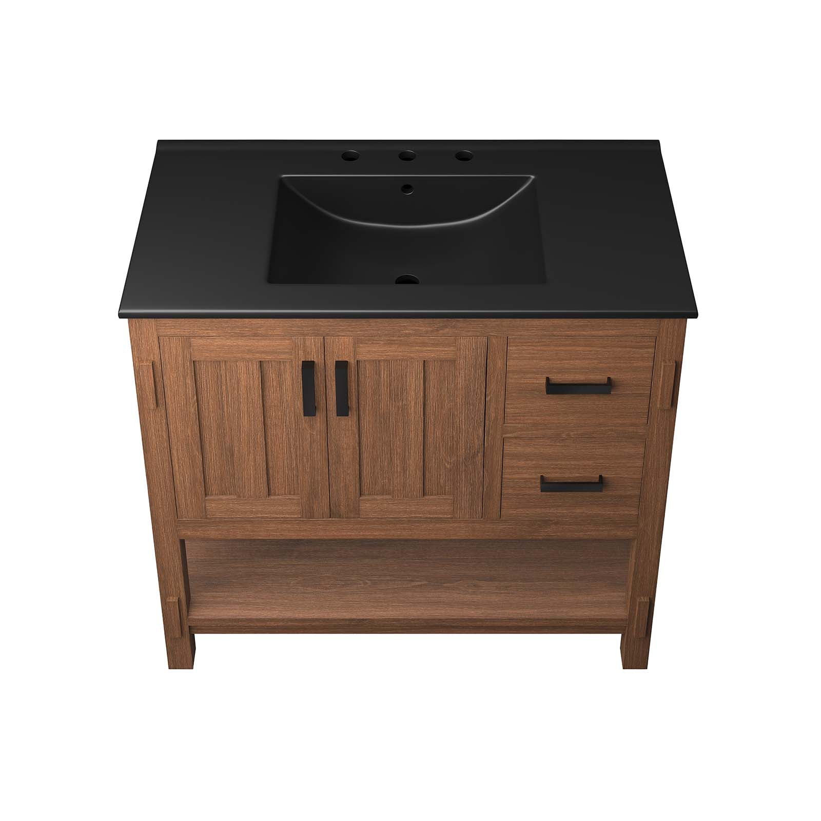 Ashlyn 36” Wood Bathroom Vanity By Modway - EEI-6535 | Bathroom Accessories | Modishstore - 5