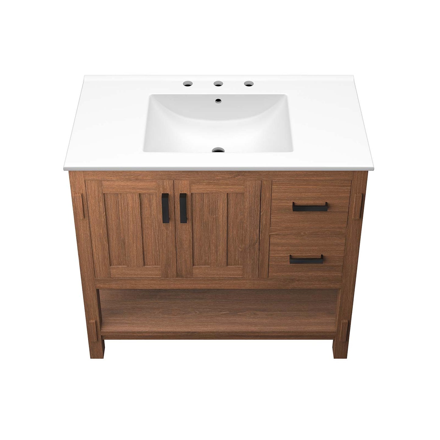 Ashlyn 36” Wood Bathroom Vanity By Modway - EEI-6535 | Bathroom Accessories | Modishstore - 15