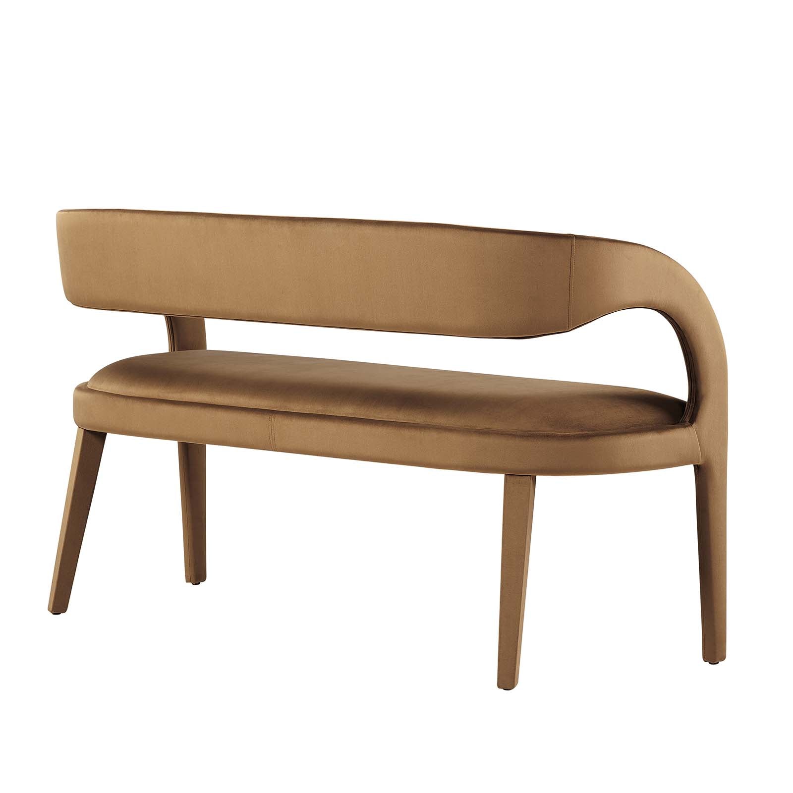 Pinnacle Performance Velvet Accent Bench By Modway - EEI-6572 | Benches | Modishstore - 3