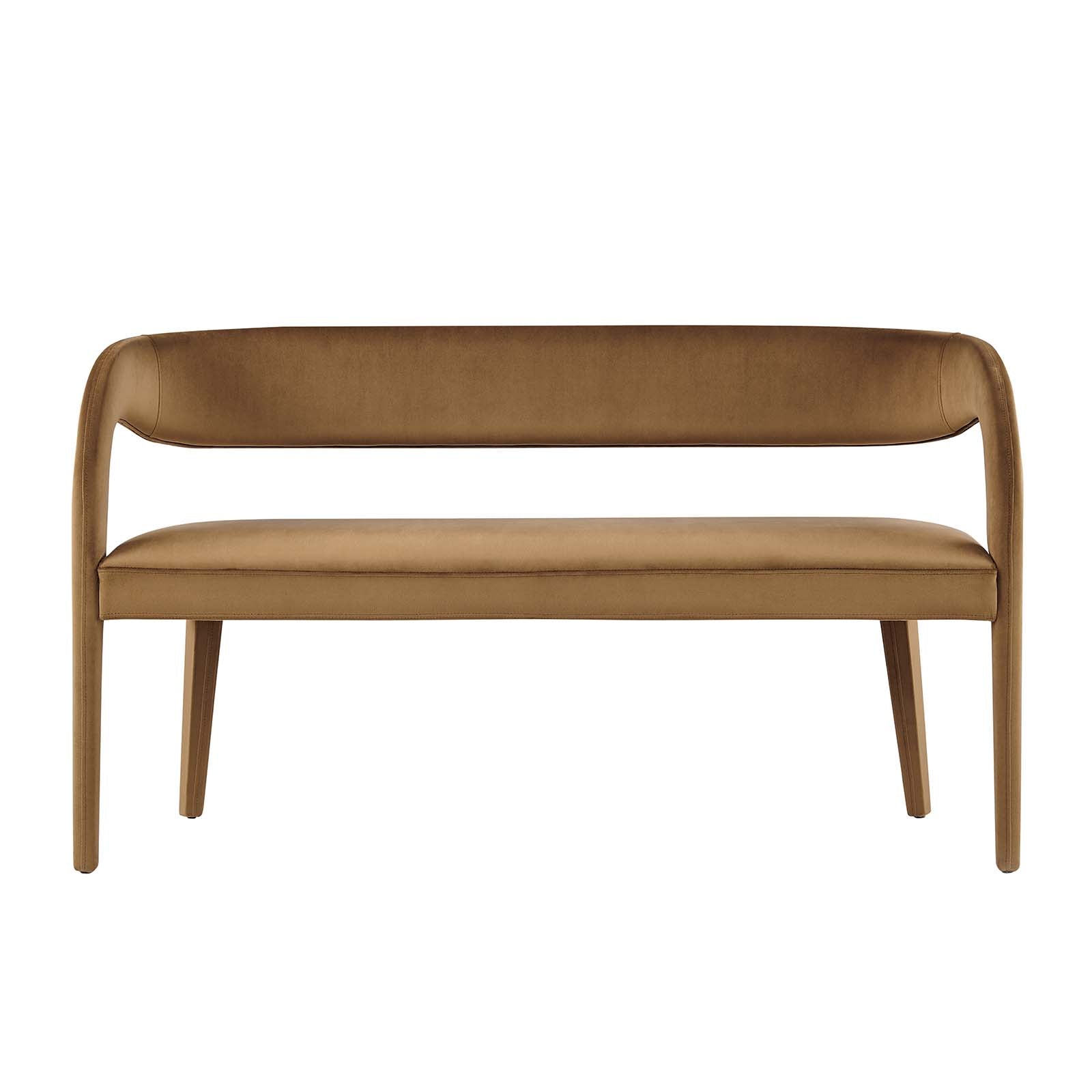 Pinnacle Performance Velvet Accent Bench By Modway - EEI-6572 | Benches | Modishstore - 4