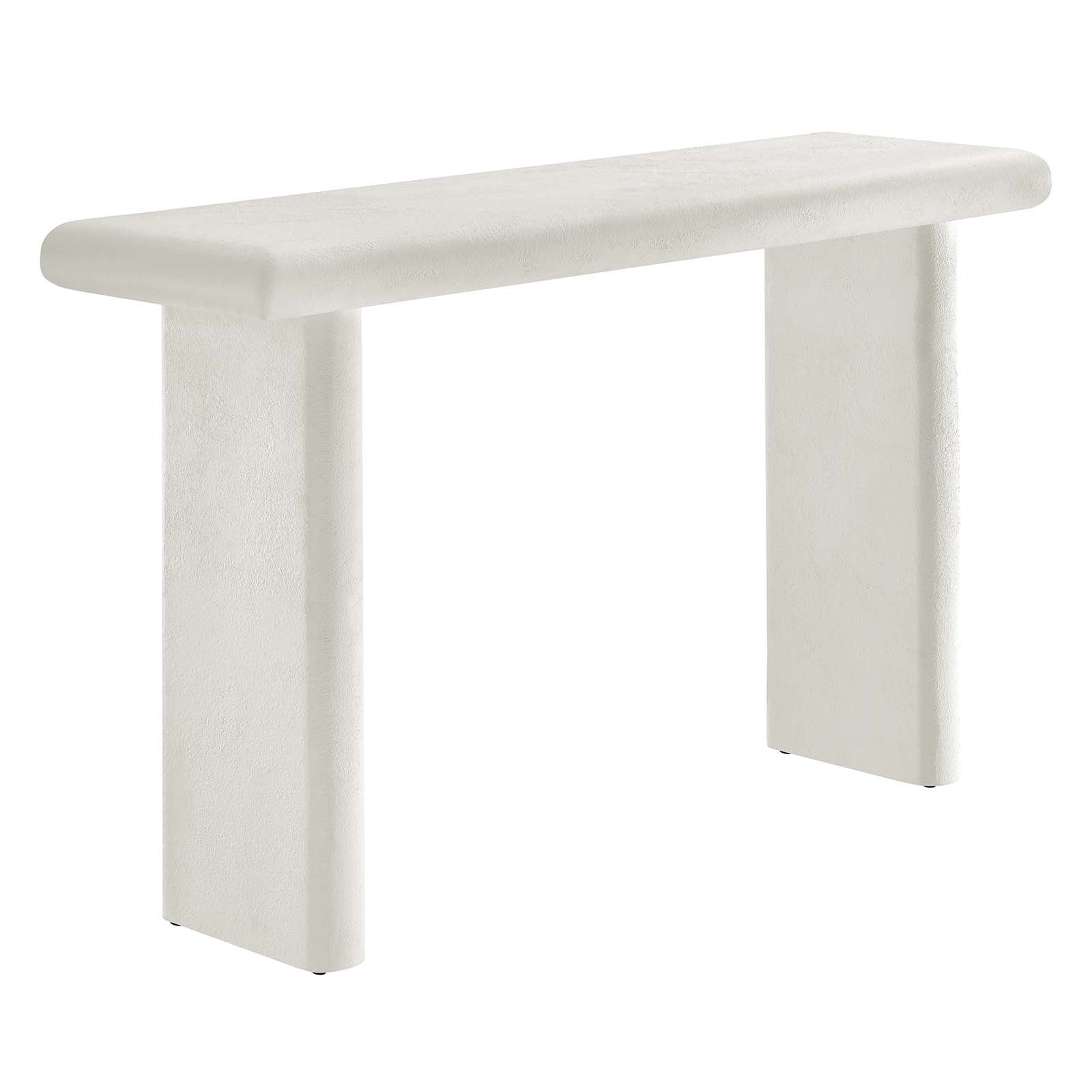 Relic Concrete Textured Console Table By Modway - EEI-6577 | Console Tables | Modishstore - 10